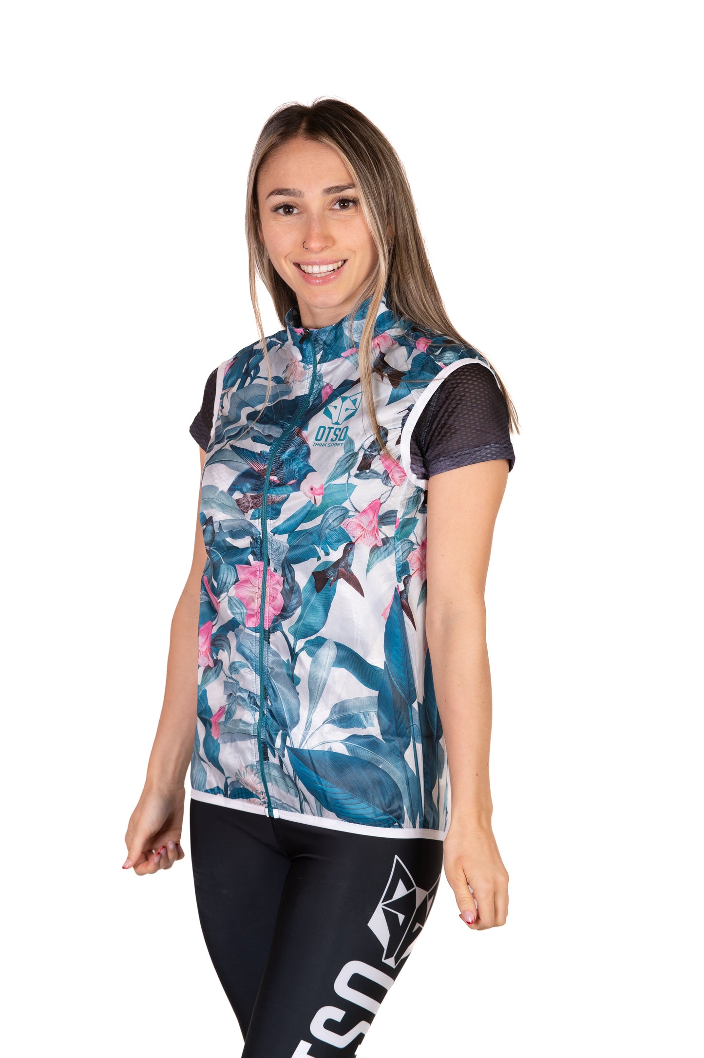 Unisex Running Vest - Garden