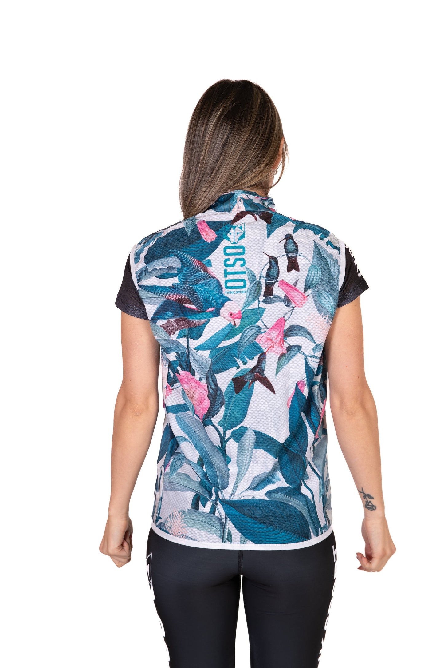 Unisex Jogging Waistcoat - Garden