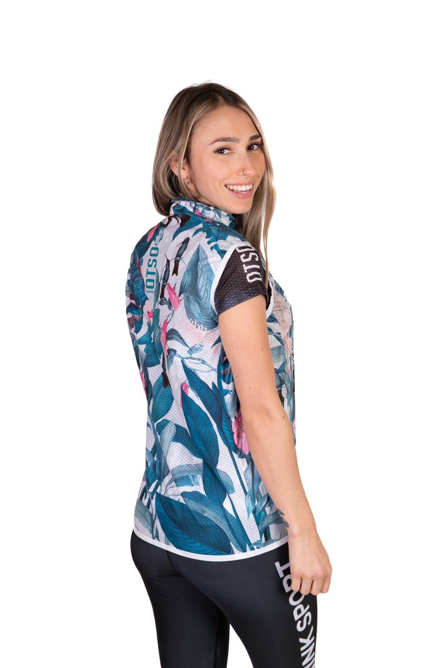 Unisex Running Vest - Garden