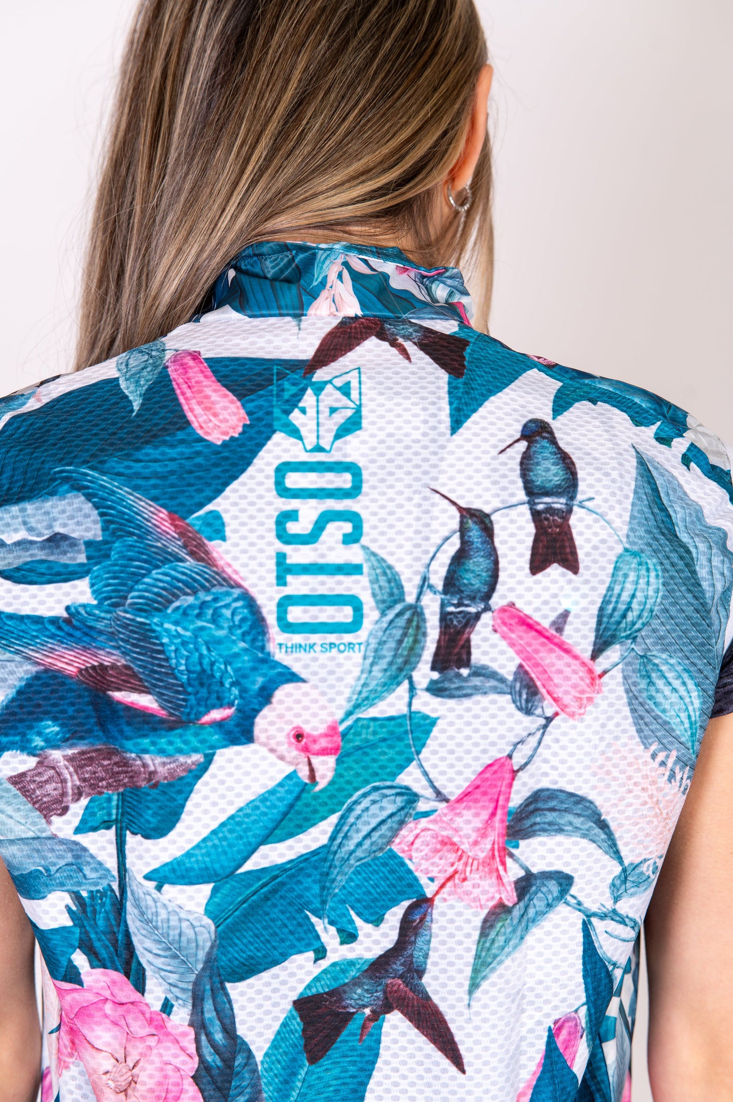 Unisex Jogging Waistcoat - Garden