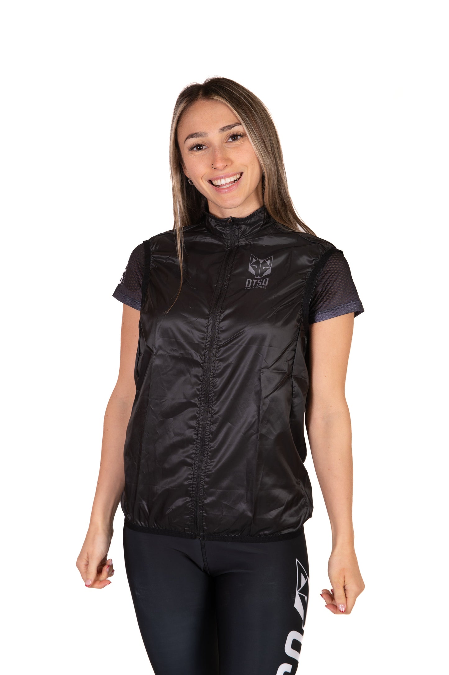 Unisex Jogging Waistcoat - Black