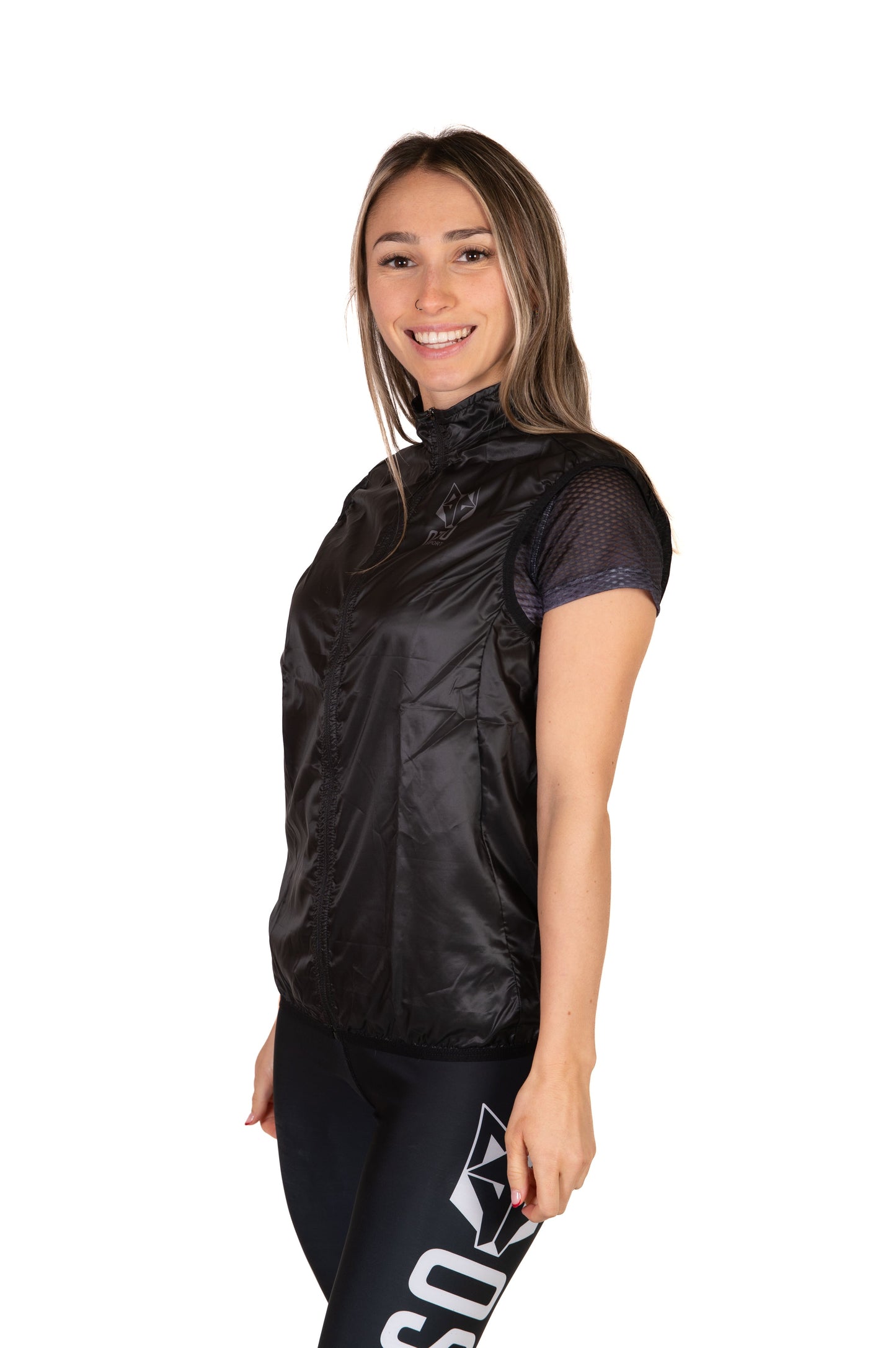 Unisex Jogging Waistcoat - Black