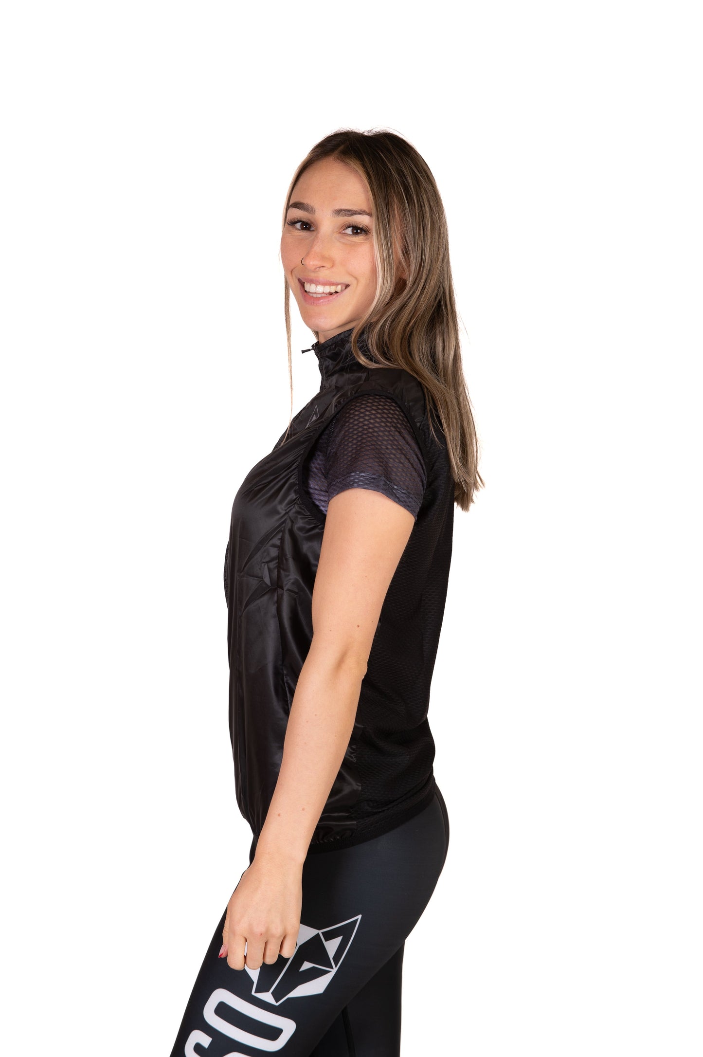 Unisex Jogging Waistcoat - Black