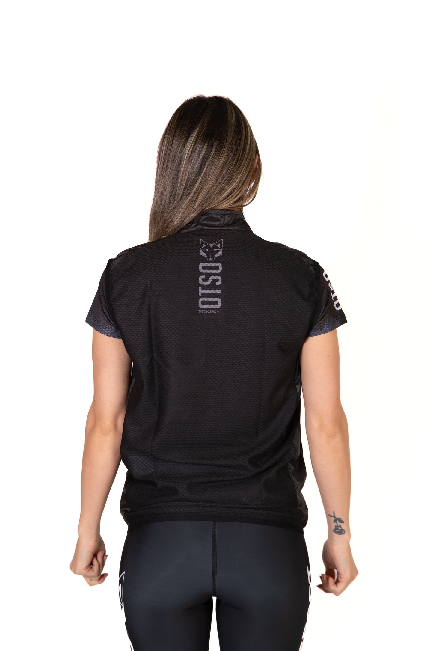 Unisex Jogging Waistcoat - Black