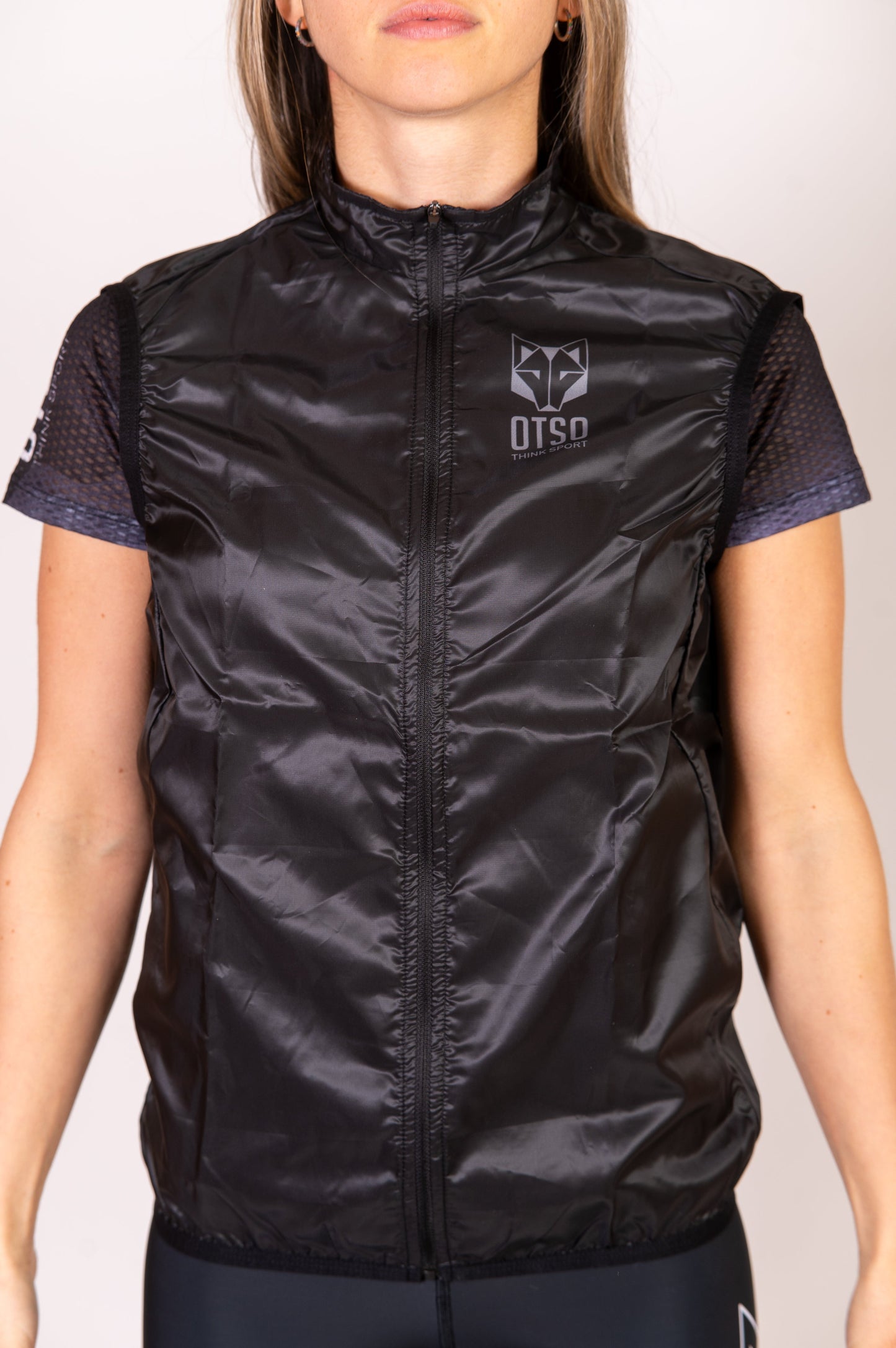 Unisex Jogging Waistcoat - Black
