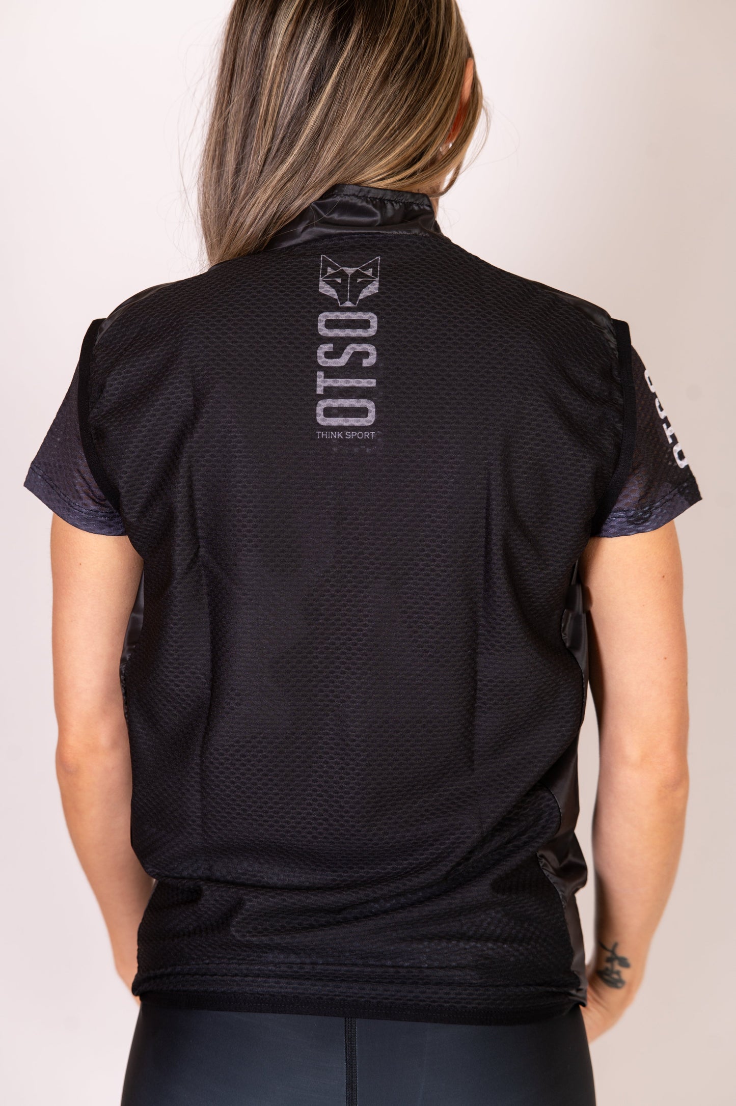 Unisex Jogging Waistcoat - Black
