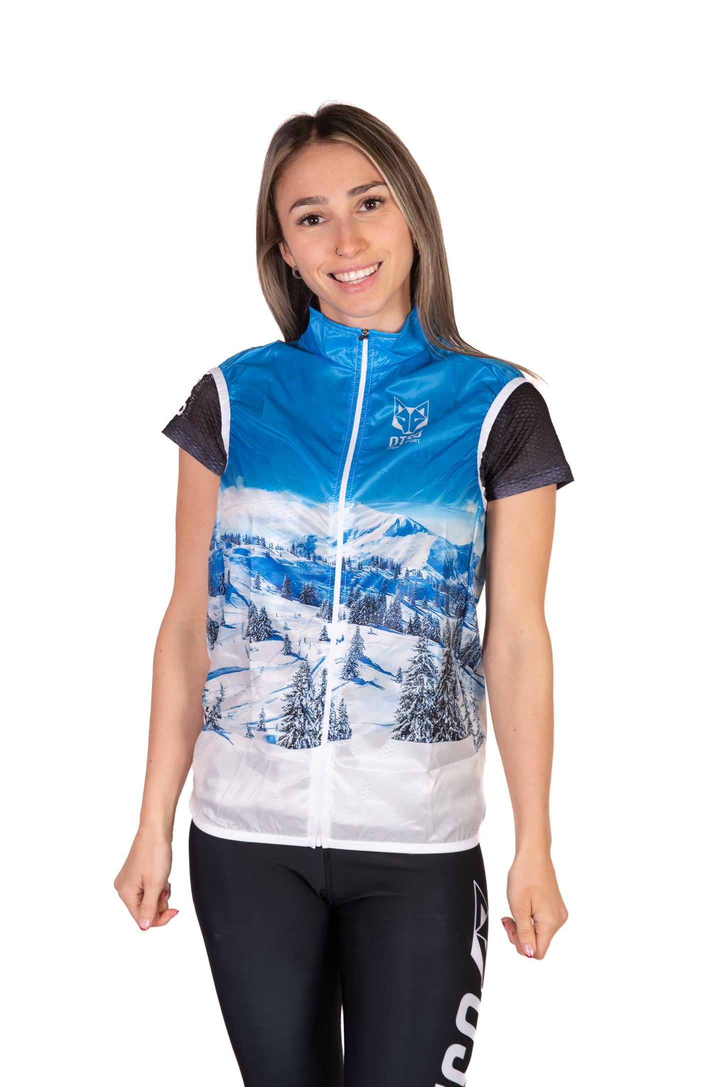 Unisex Running Vest - Snow Forest