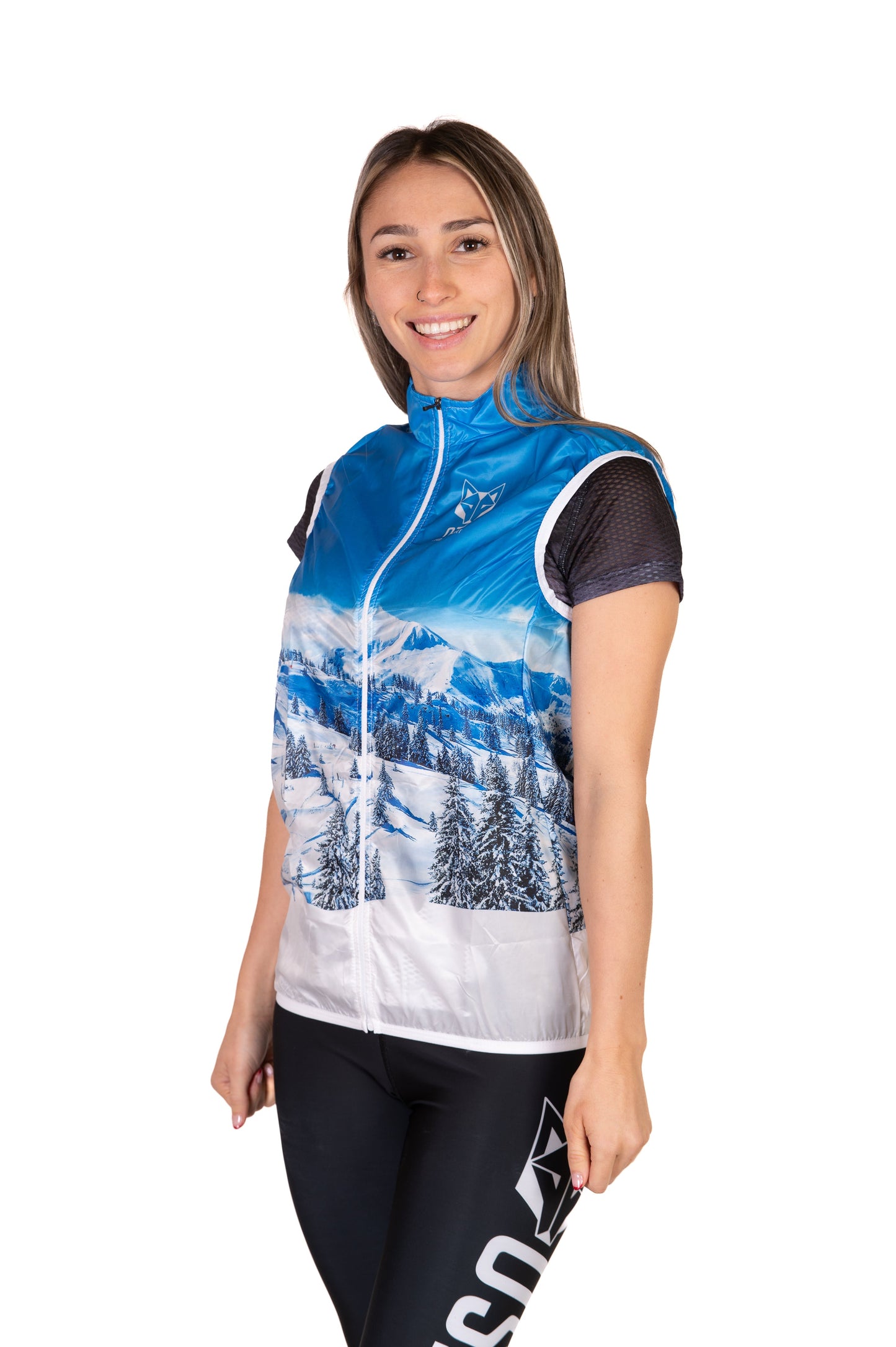 Unisex Running Vest - Snow Forest