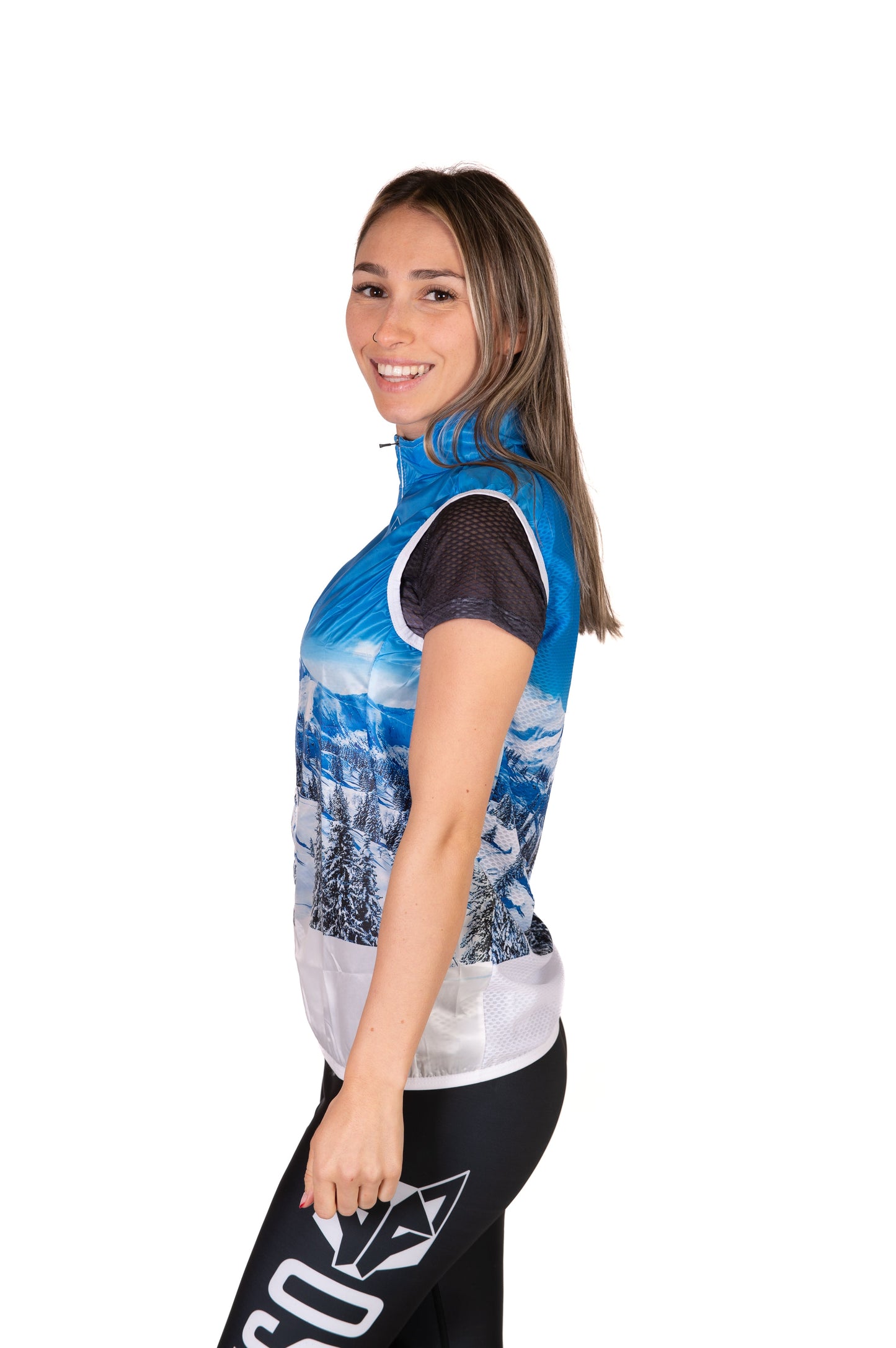 Unisex Running Vest - Snow Forest