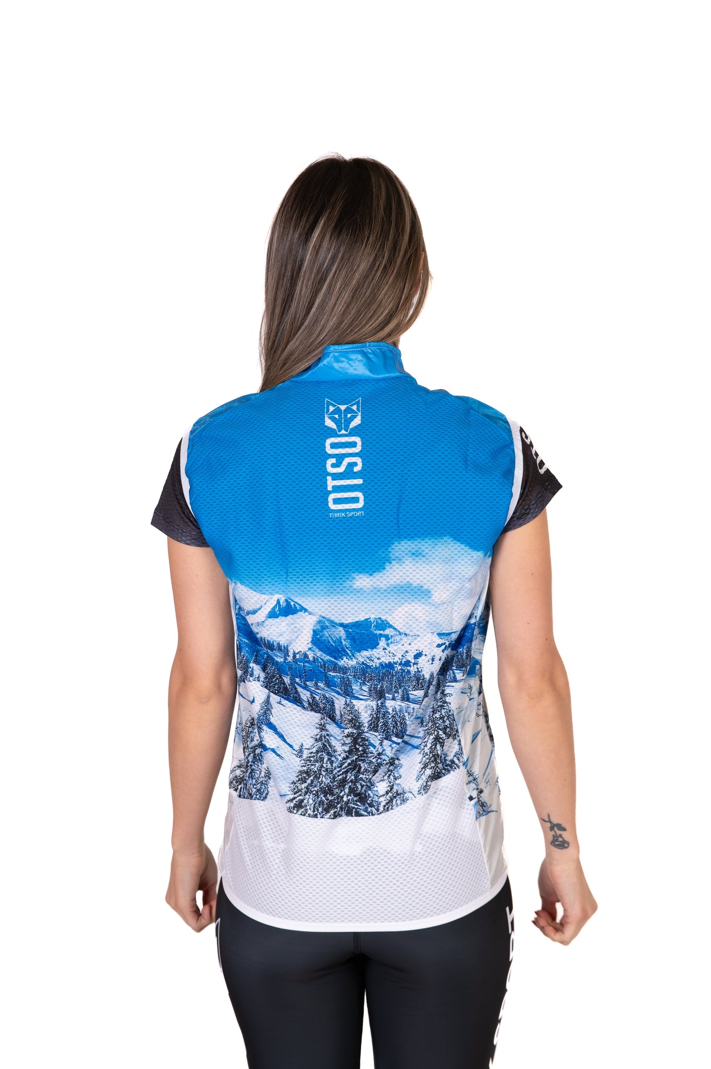 Unisex Running Vest - Snow Forest