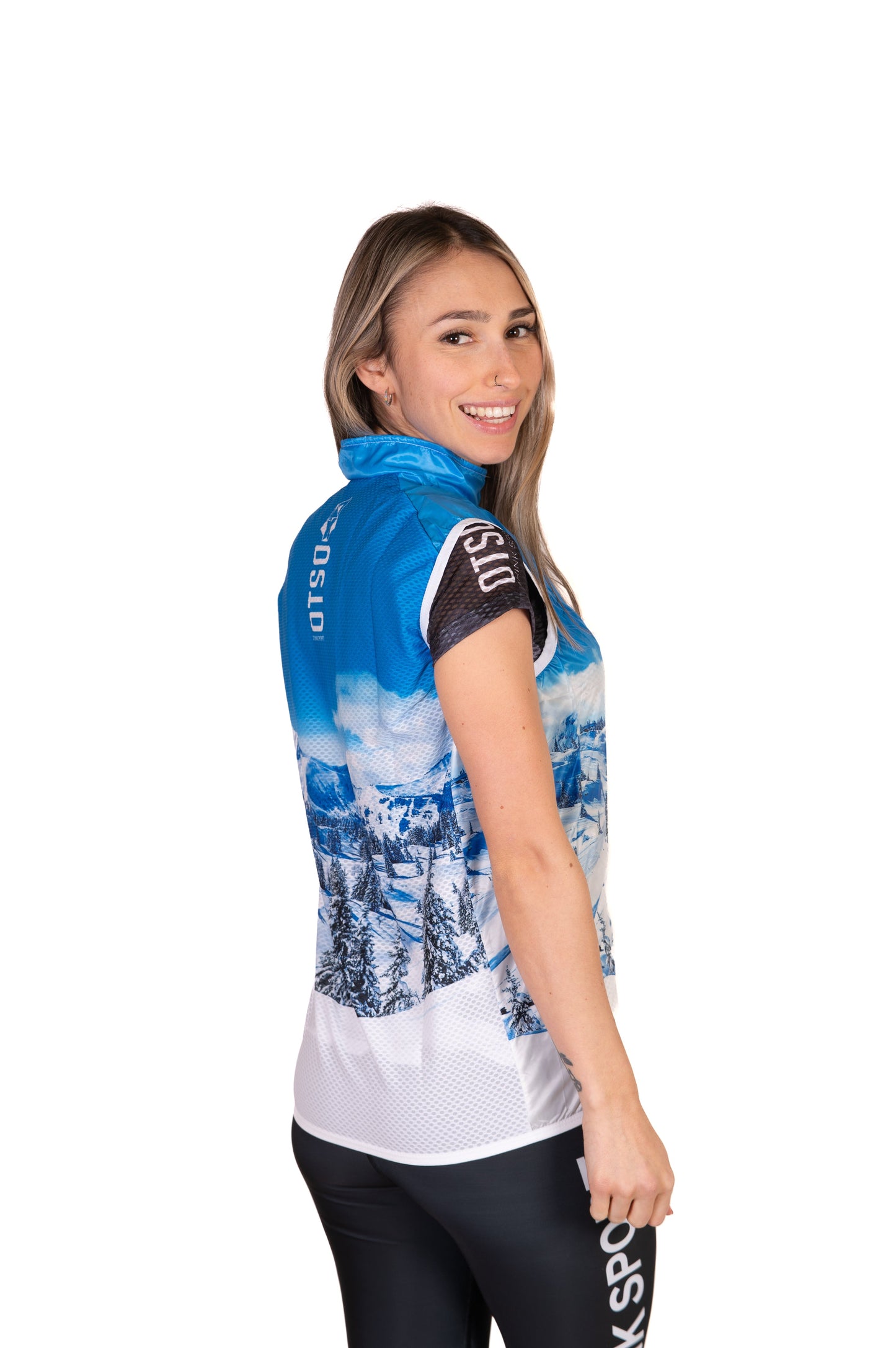 Unisex Running Vest - Snow Forest
