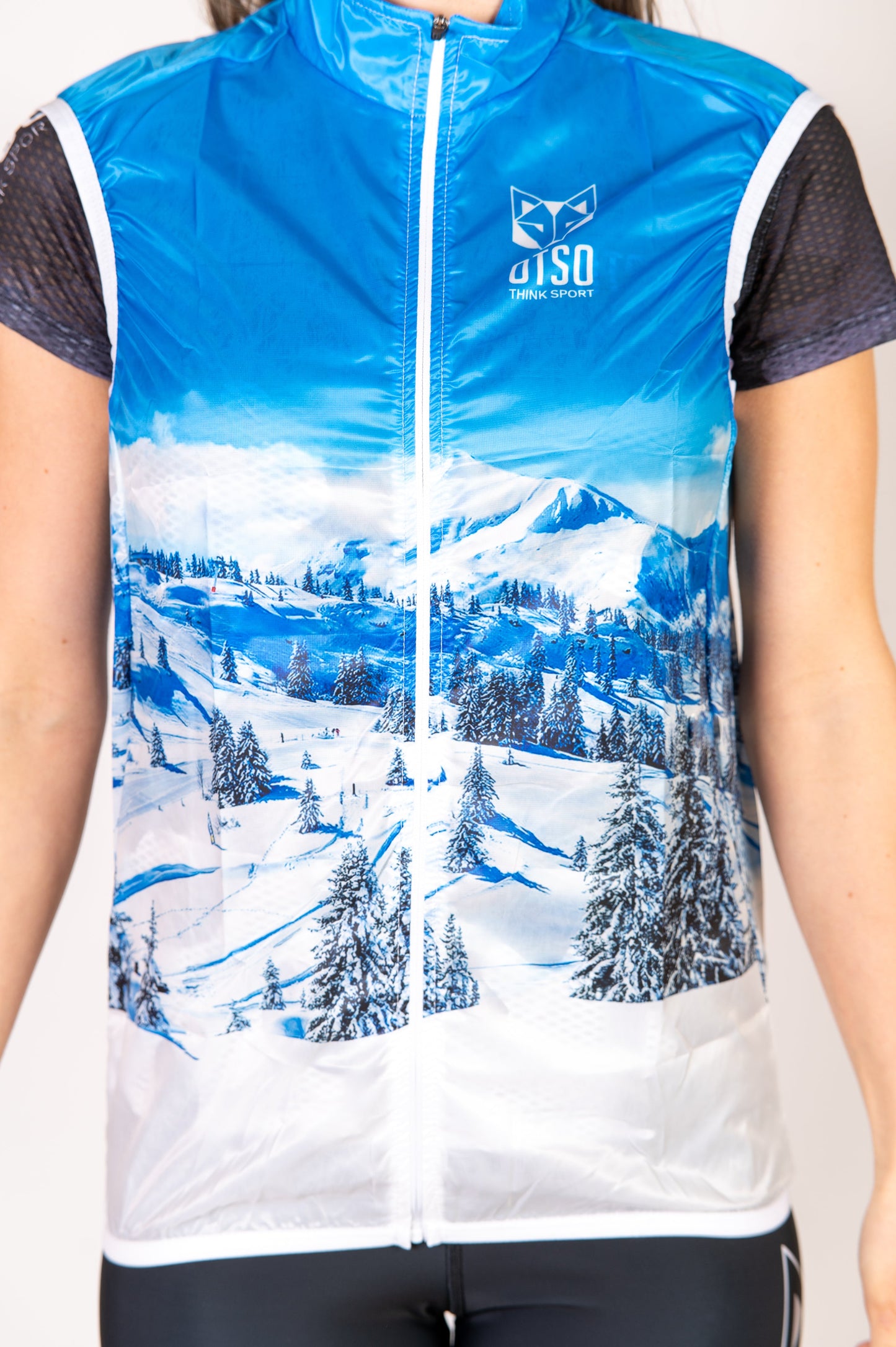Unisex Running Vest - Snow Forest
