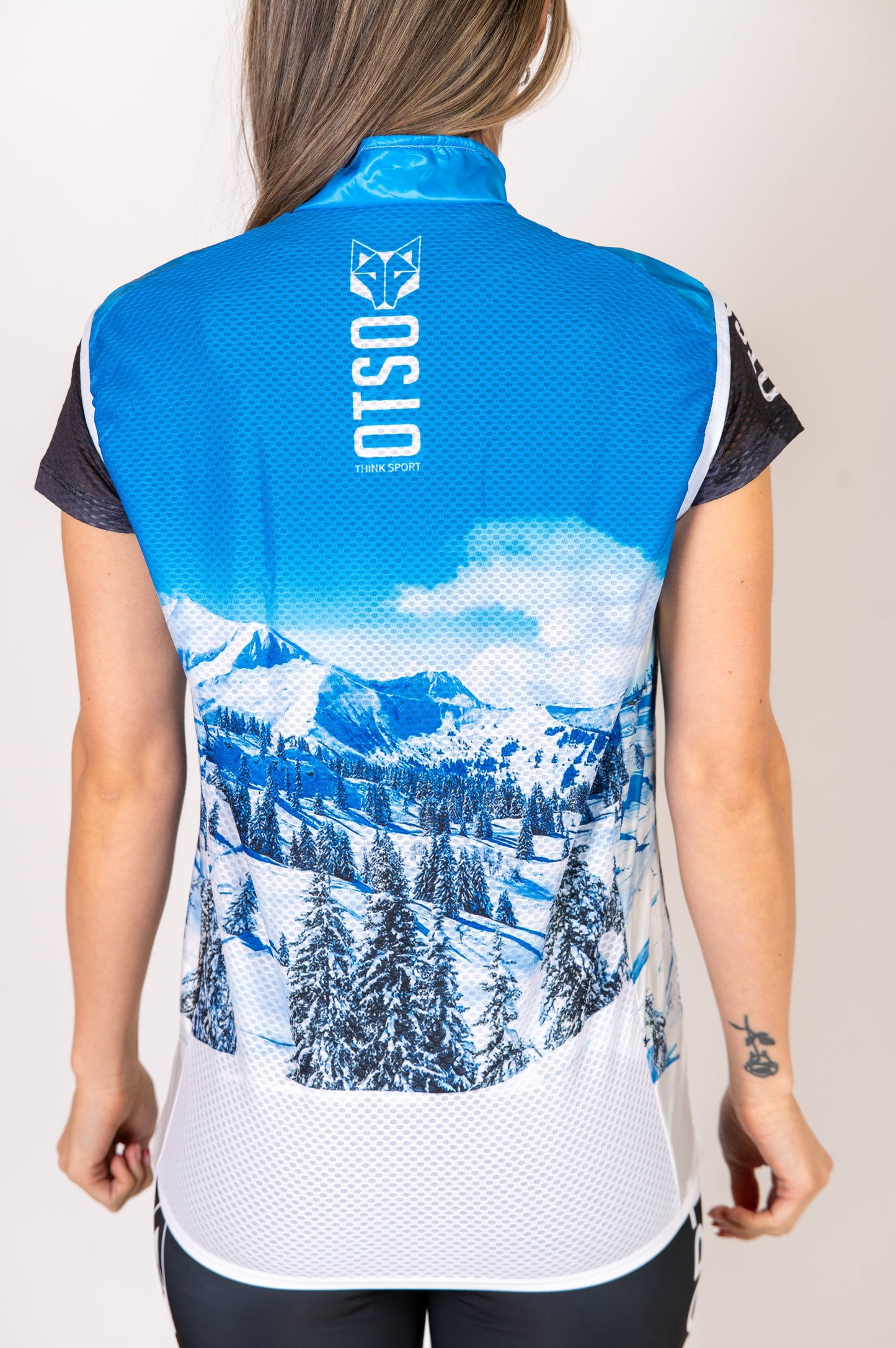 Unisex Running Vest - Snow Forest