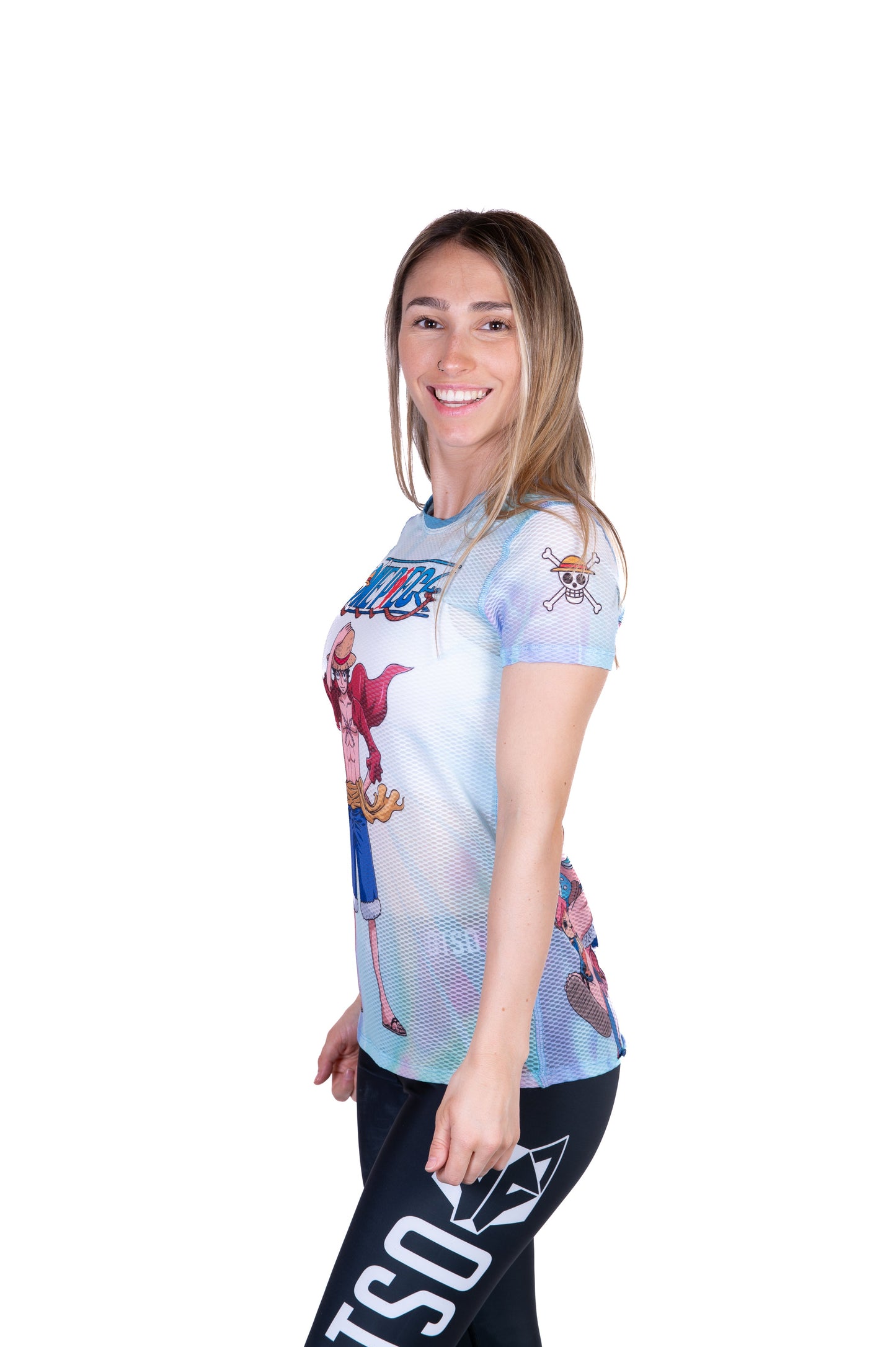 T-Shirt Femme manches courtes - One piece fishman luffy and the crew green