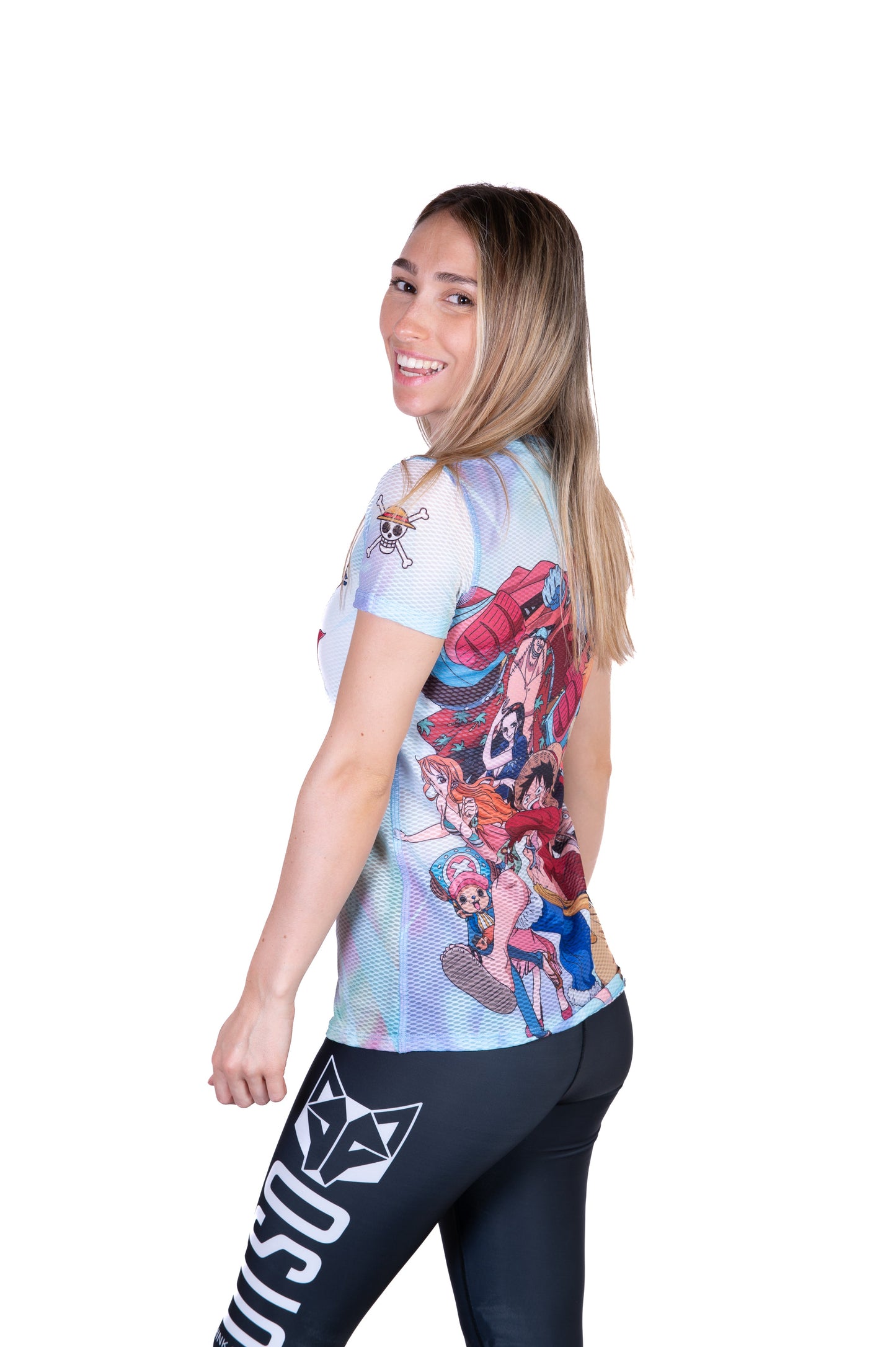 T-Shirt Femme manches courtes - One piece fishman luffy and the crew green