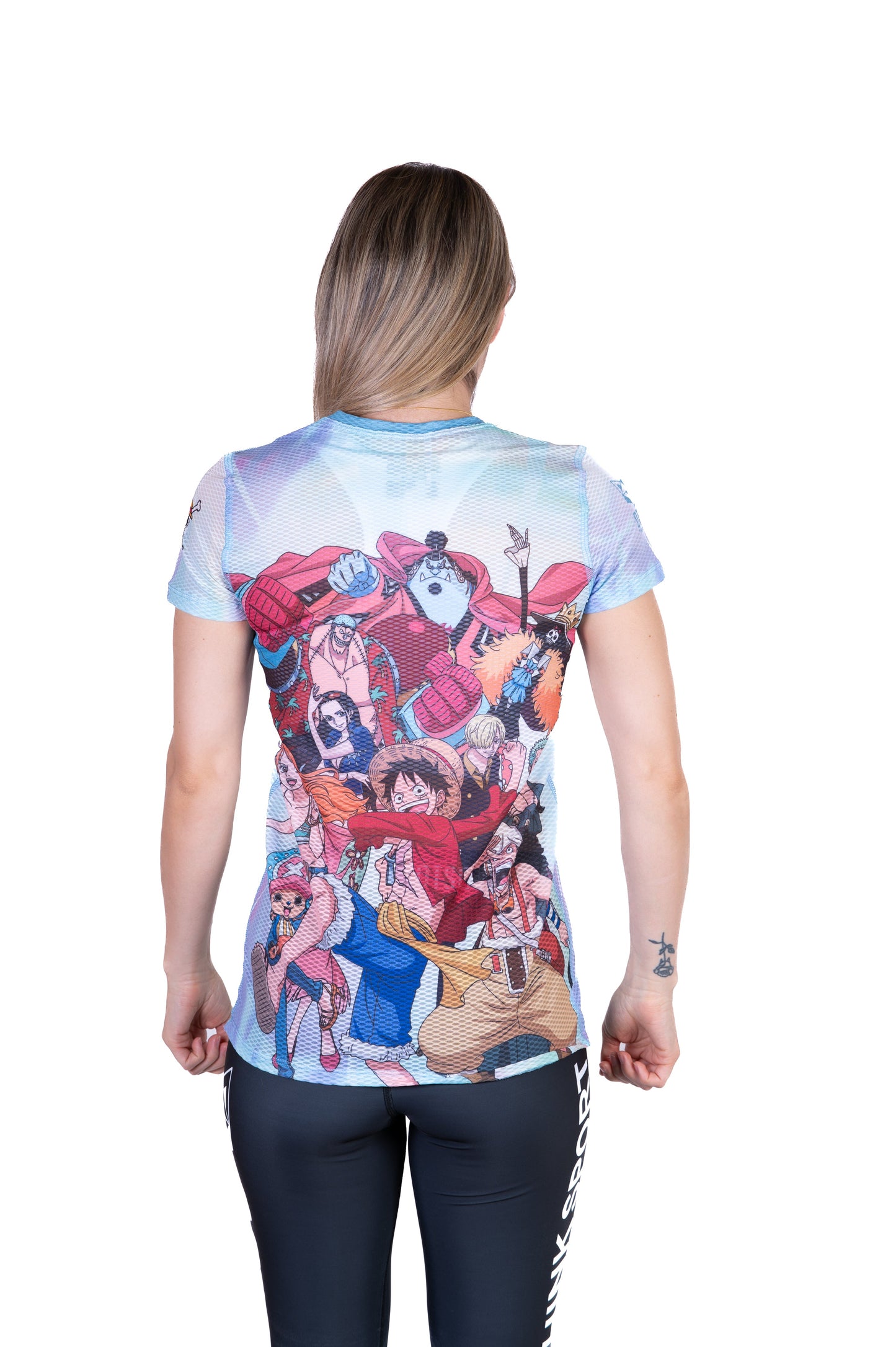 T-Shirt Femme manches courtes - One piece fishman luffy and the crew green