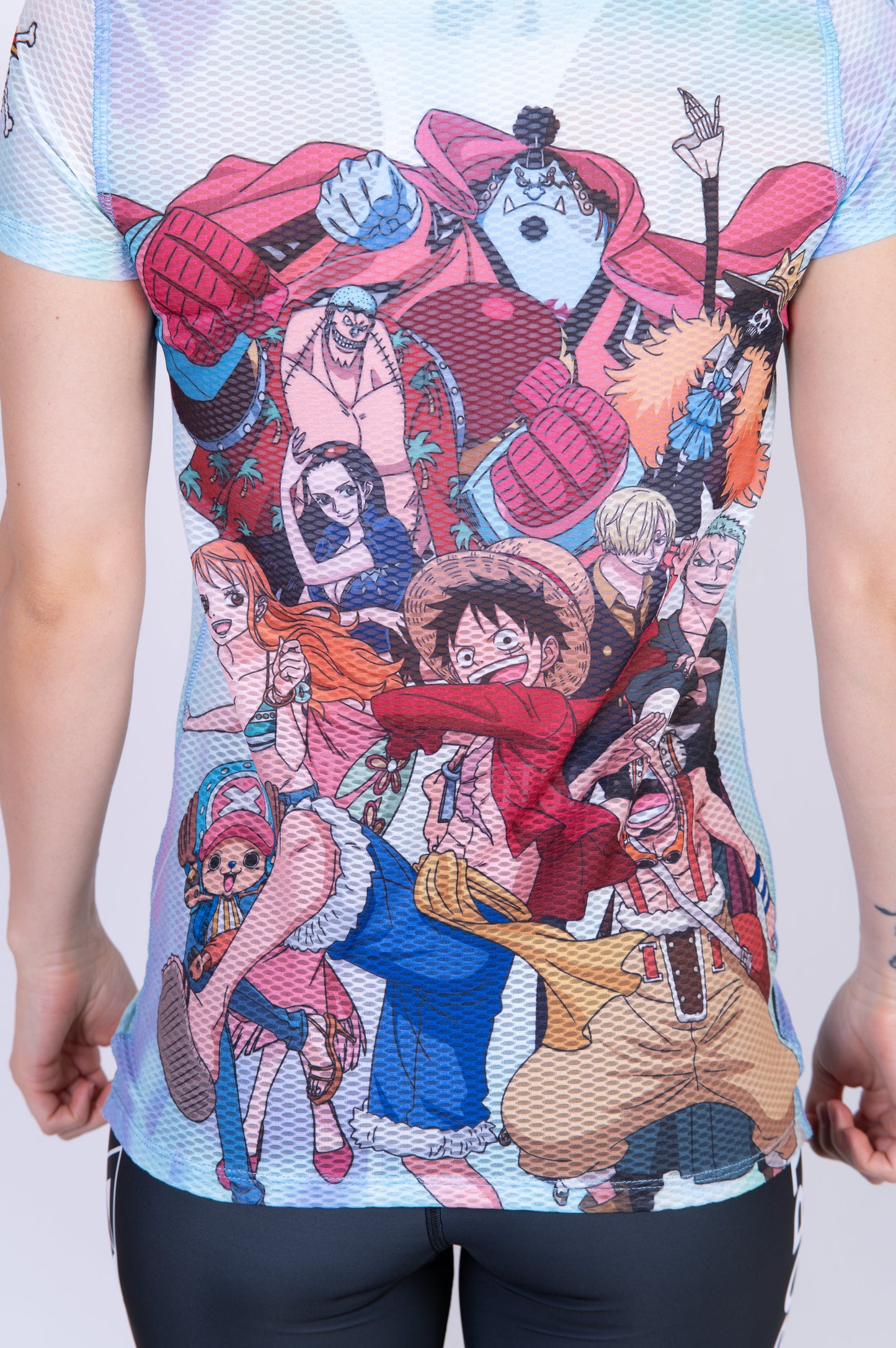 T-Shirt Femme manches courtes - One piece fishman luffy and the crew green