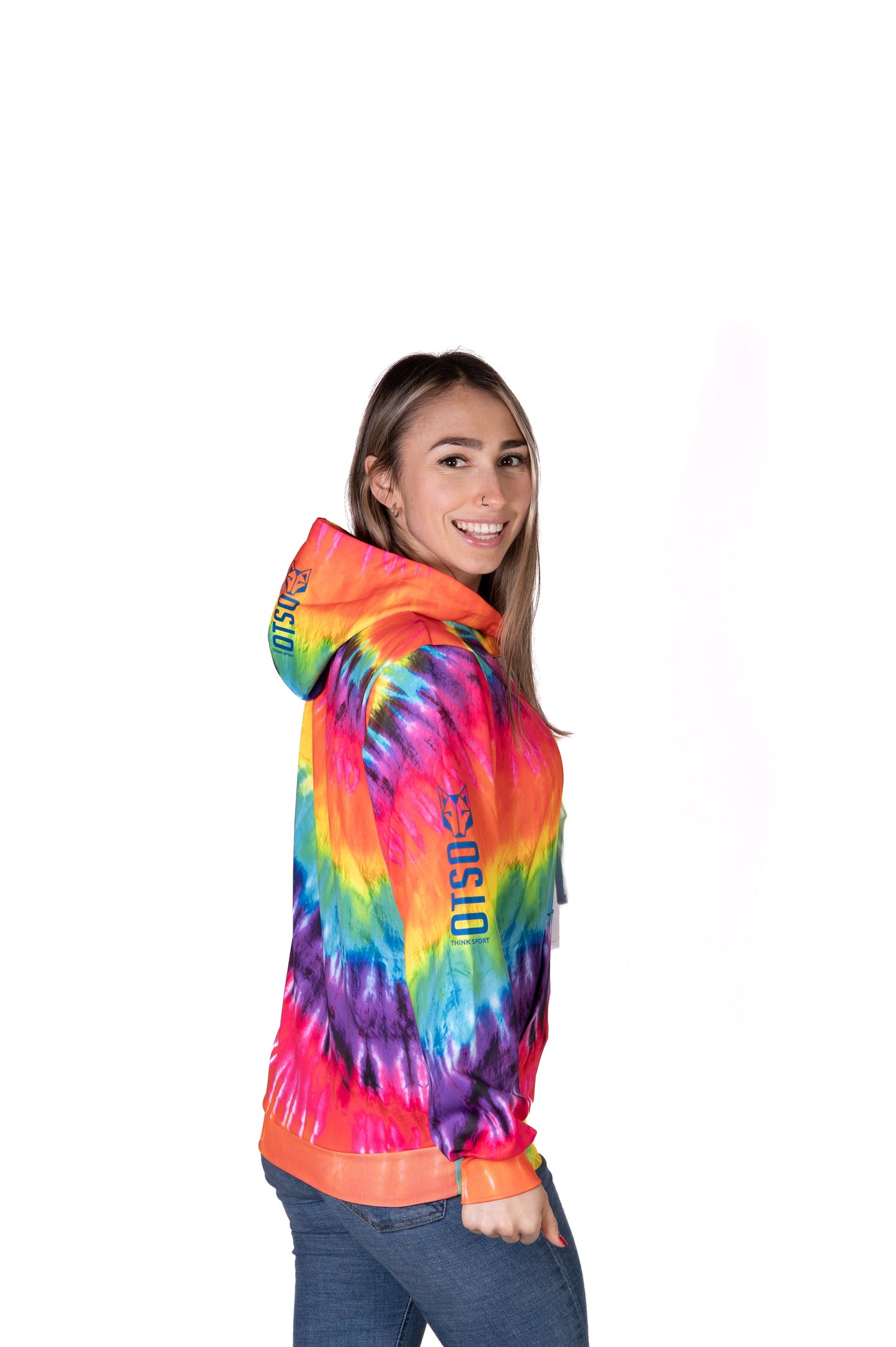 Hooded sweatshirt - Tie Dye