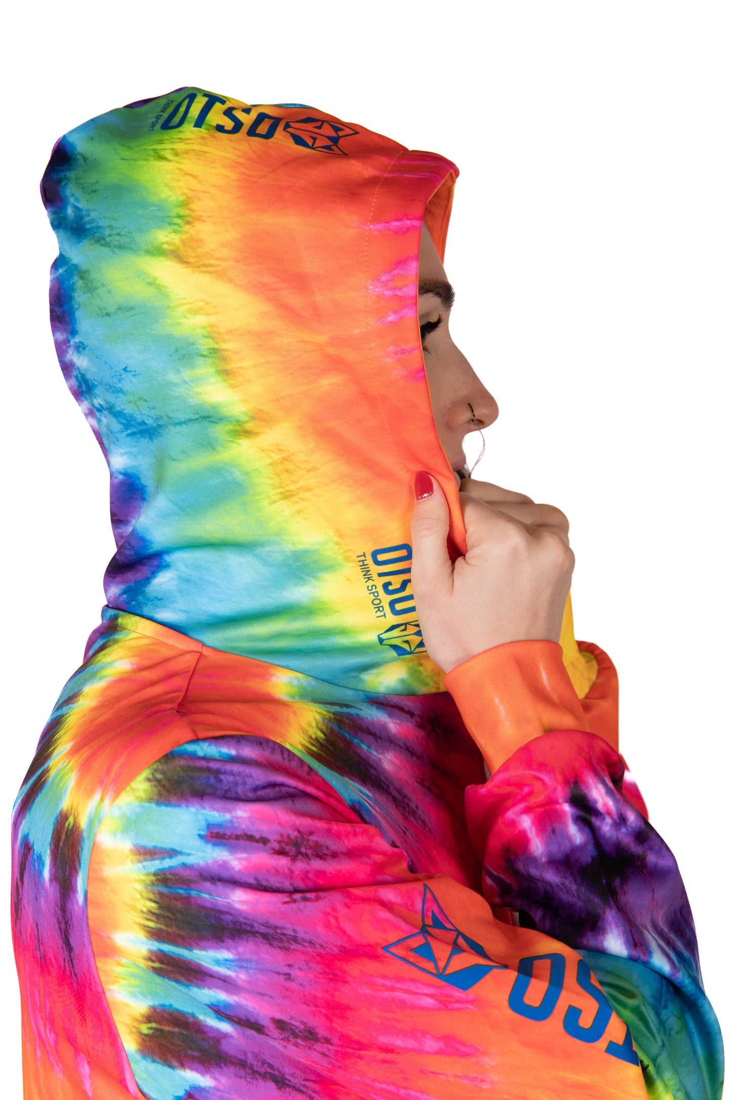 Hooded sweatshirt - Tie Dye