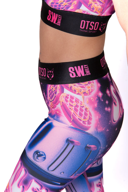 Leggings - S.W.Smiley Concrete Canvas Toaster