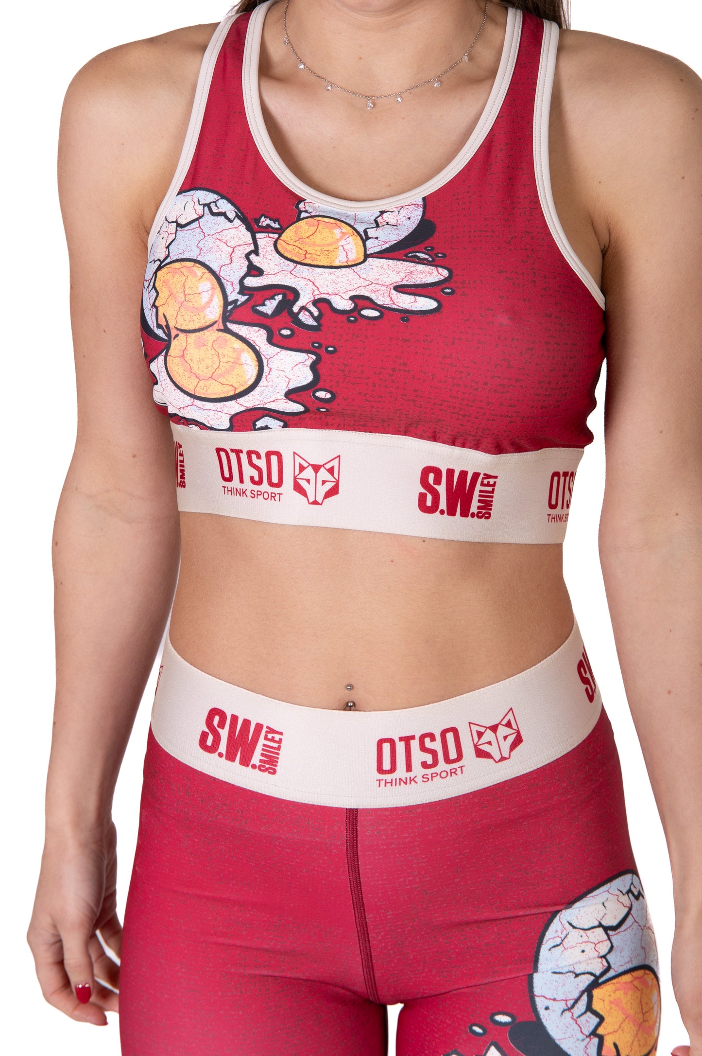 Top deportivo - S.W.Smiley Concrete Canvas Egg