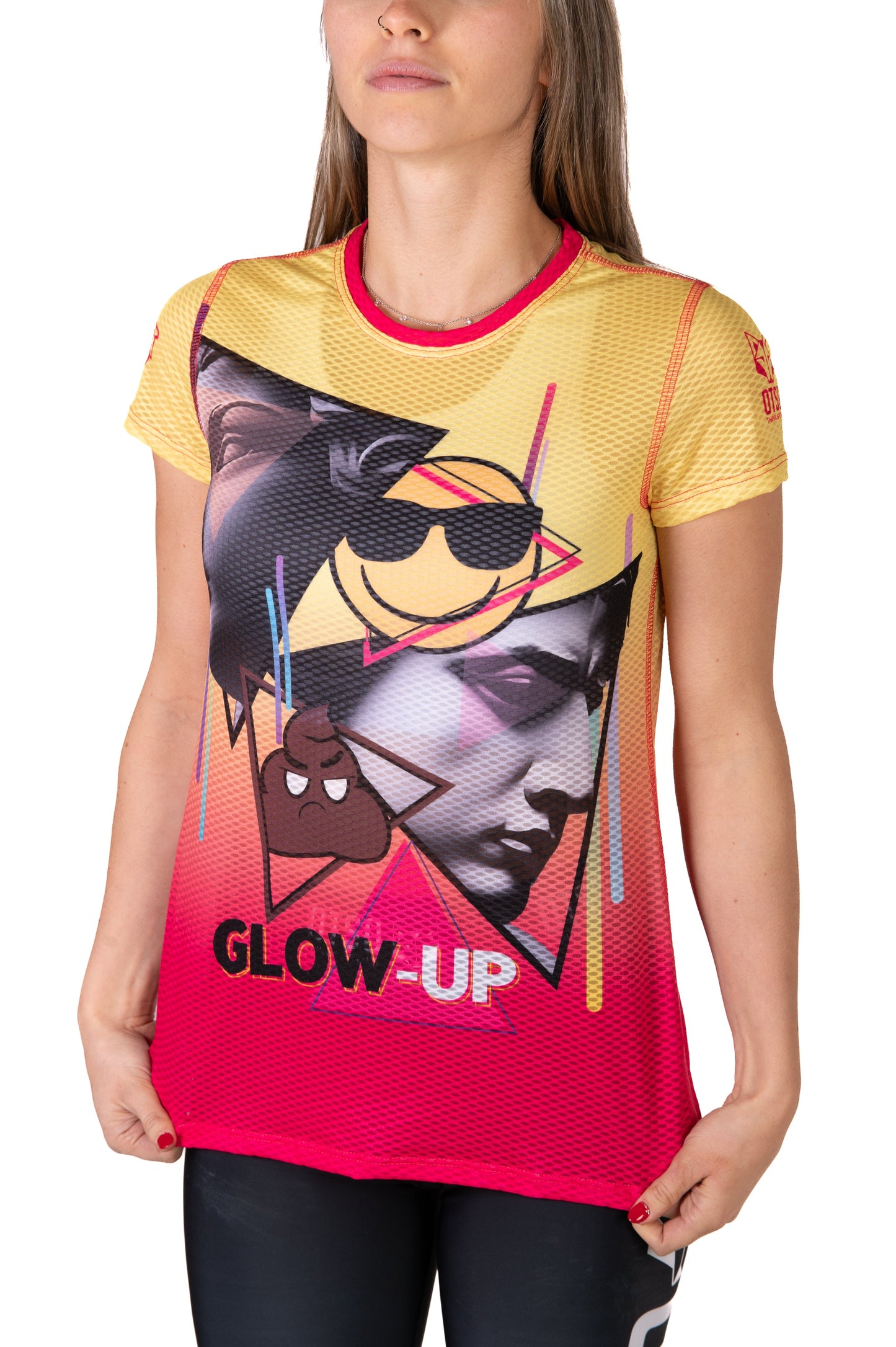 T-Shirt Femme - Emoji Glow-Up