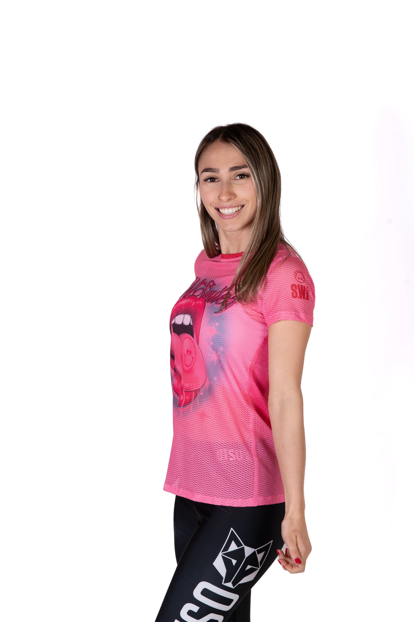 T-Shirt Femme - S.W.Smiley Hella Good