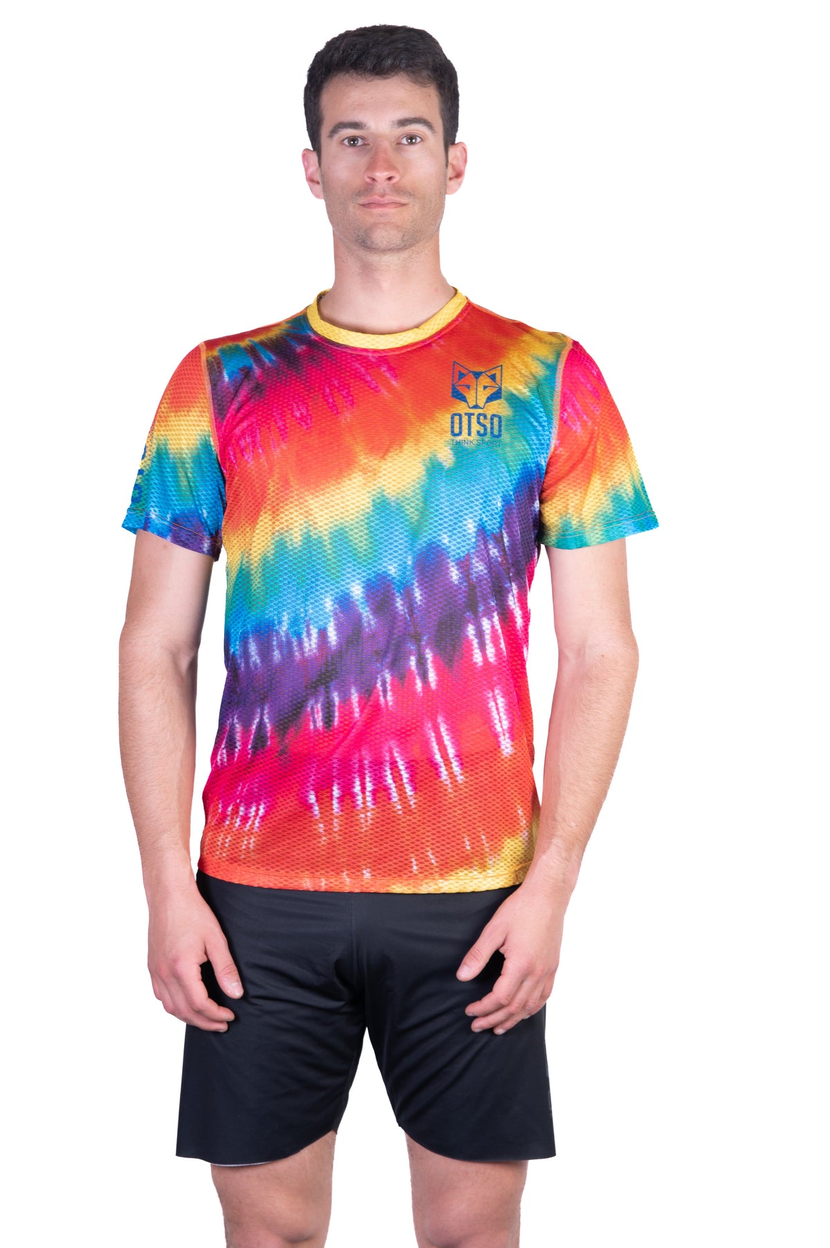 Men's short-sleeve shirt - Tie Dye