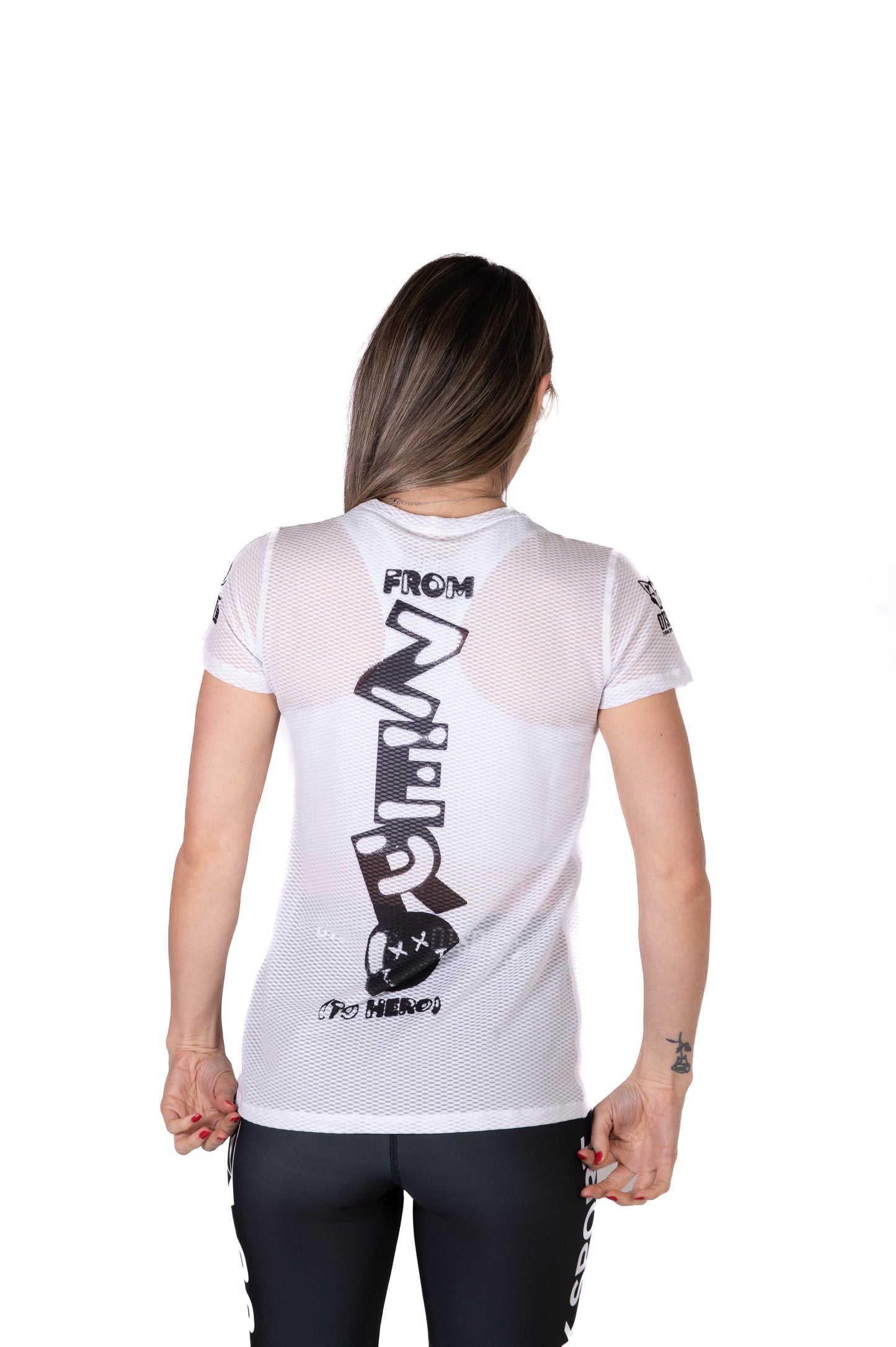 T-Shirt Femme - S.W.Smiley Airbrushed Infinity