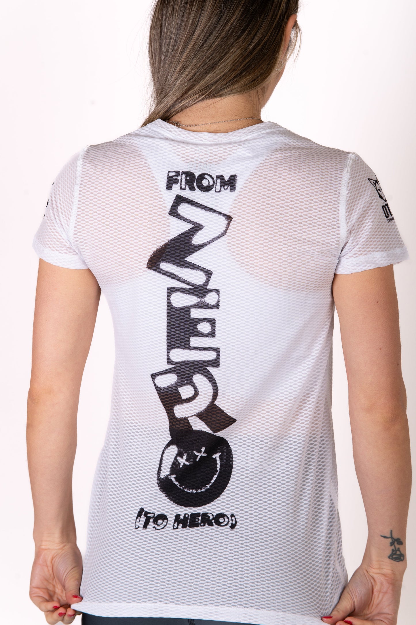 T-Shirt Femme - S.W.Smiley Airbrushed Infinity
