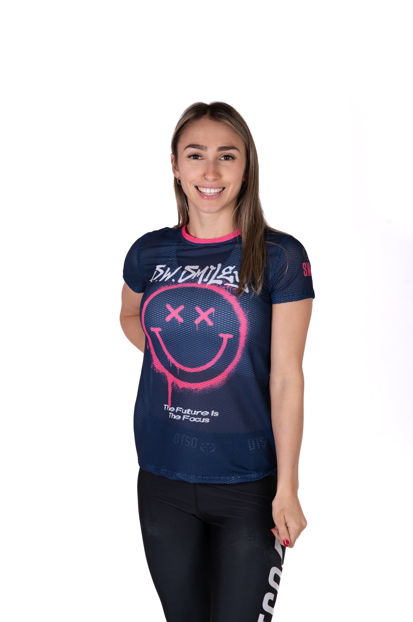 Maglietta Donna - S.W.Smiley Graffiti