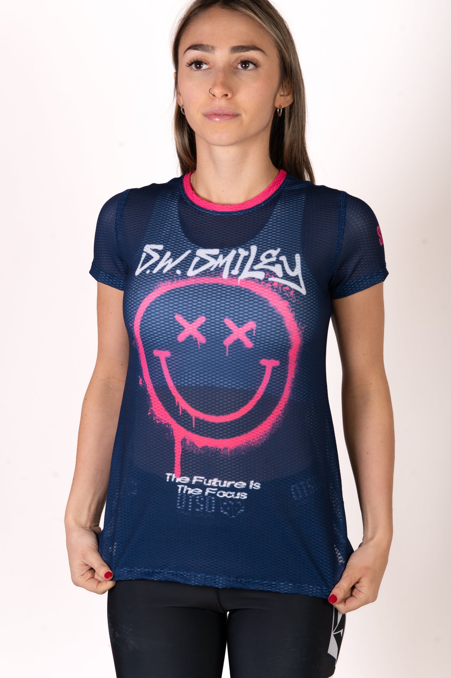 Maglietta Donna - S.W.Smiley Graffiti