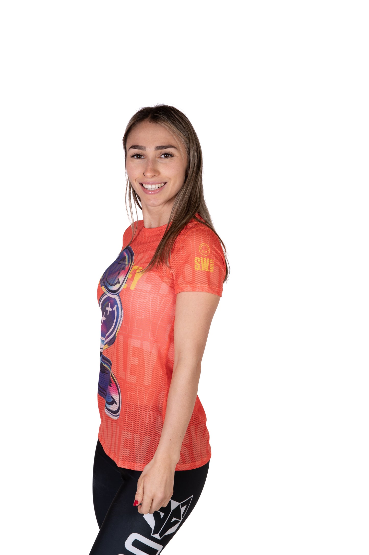 T-Shirt Femme - S.W.Smiley Sensoral Shimmer