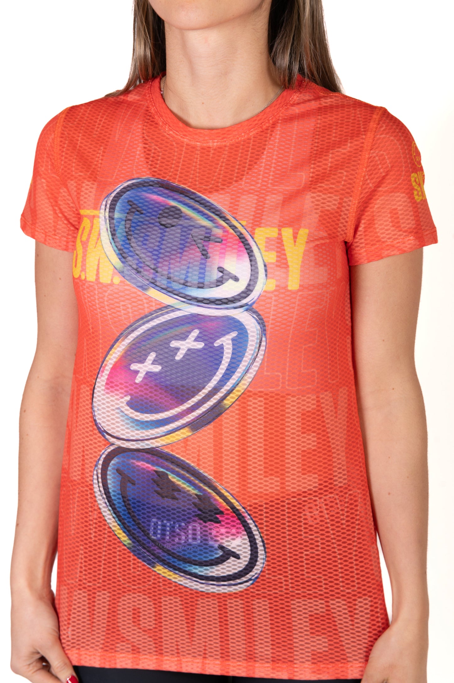 T-Shirt Femme - S.W.Smiley Sensoral Shimmer