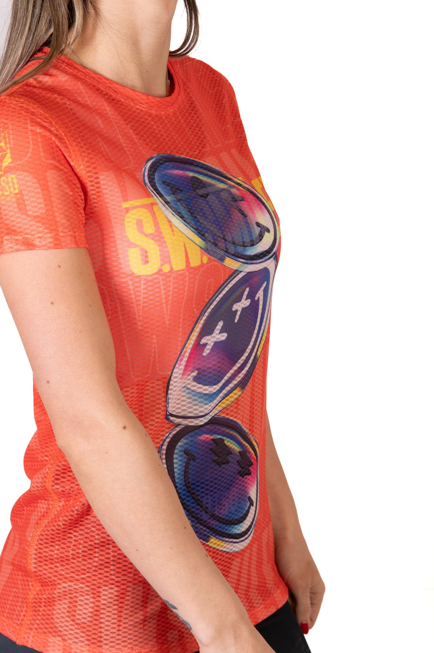T-Shirt Femme - S.W.Smiley Sensoral Shimmer