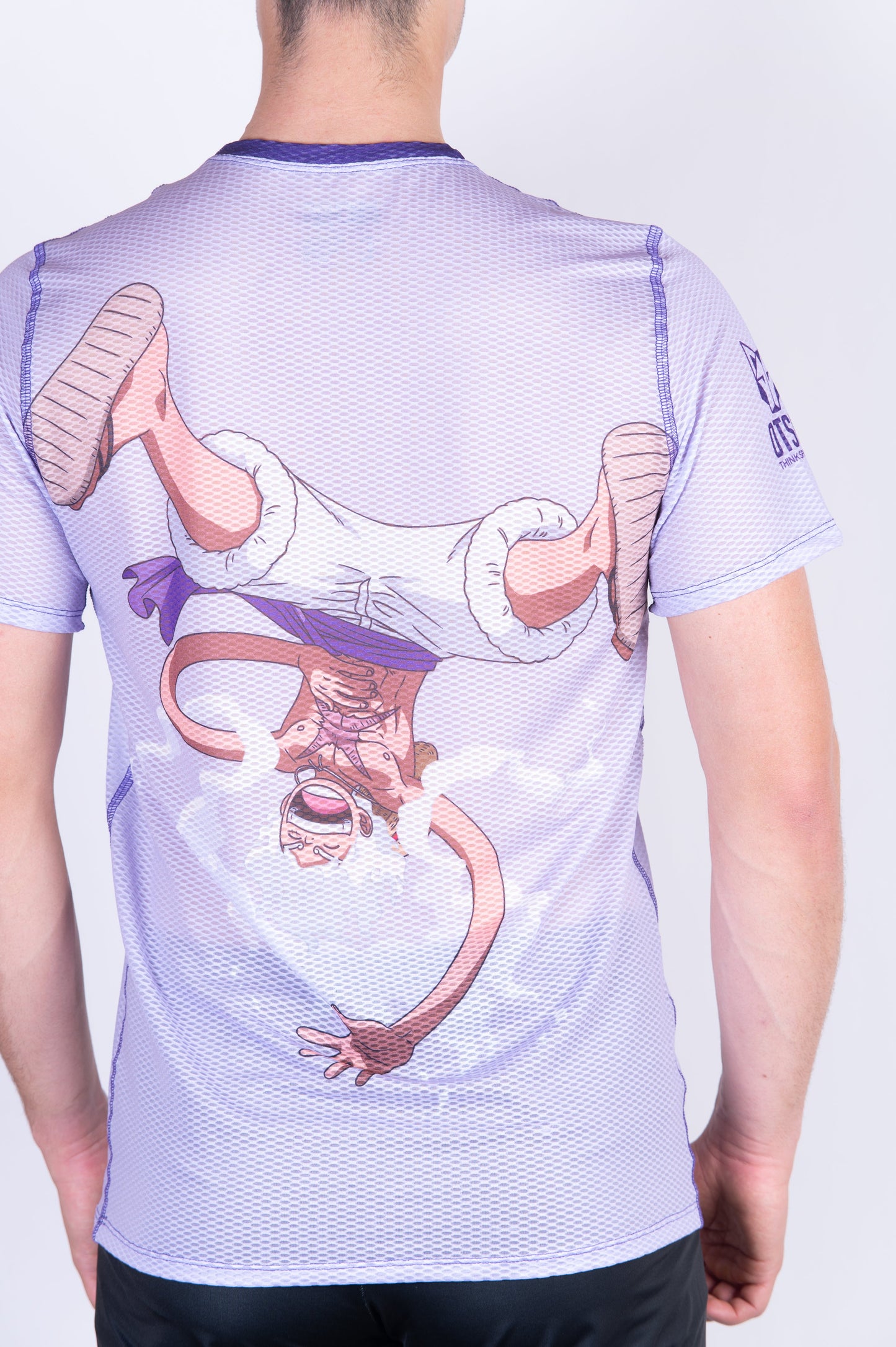 T-Shirt Homme manches courtes - One piece egghead luffy gear5 purple