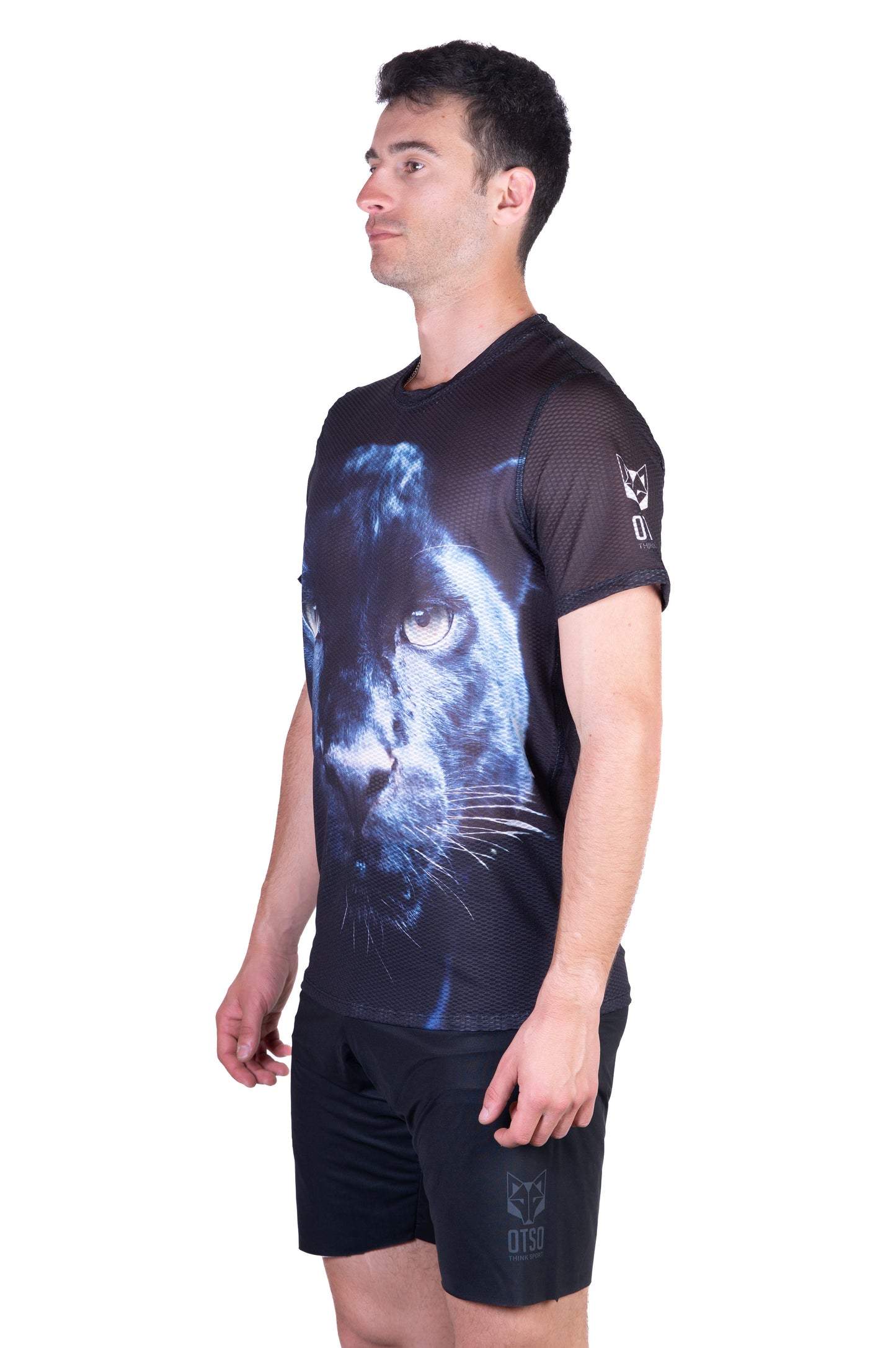 Men's short-sleeved shirt - Panther