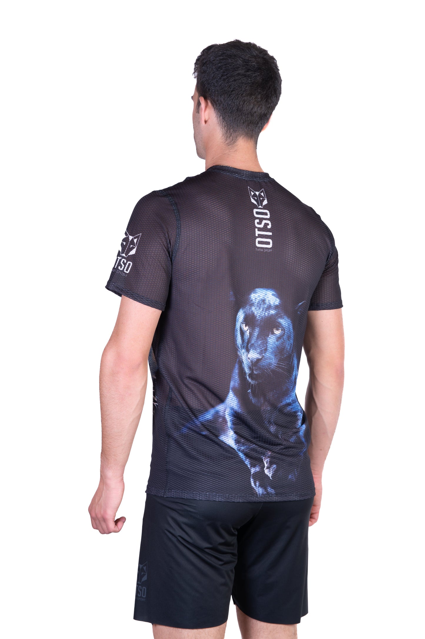 Men's short-sleeved shirt - Panther