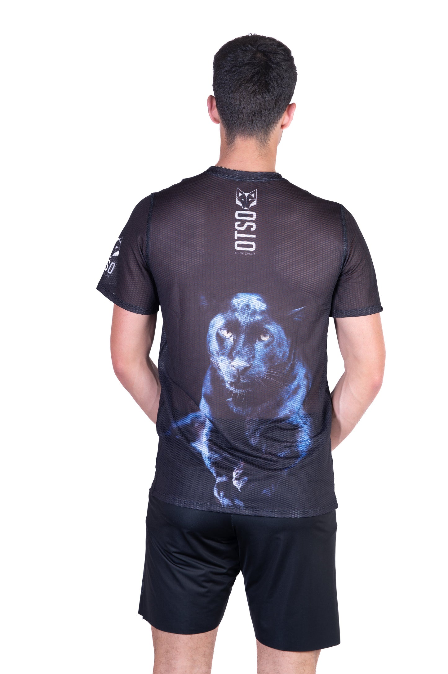 Men's short-sleeved shirt - Panther