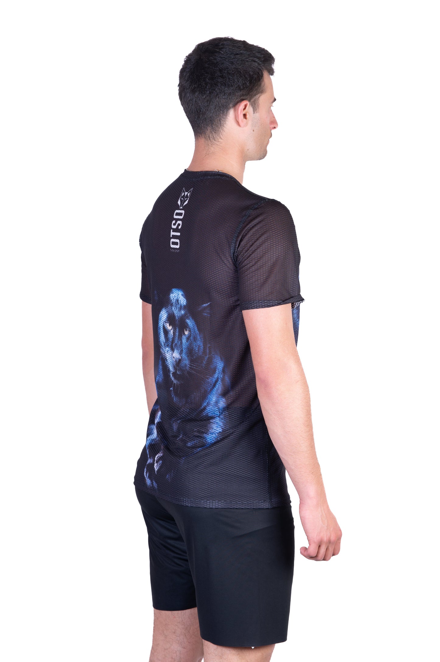 Men's short-sleeved shirt - Panther