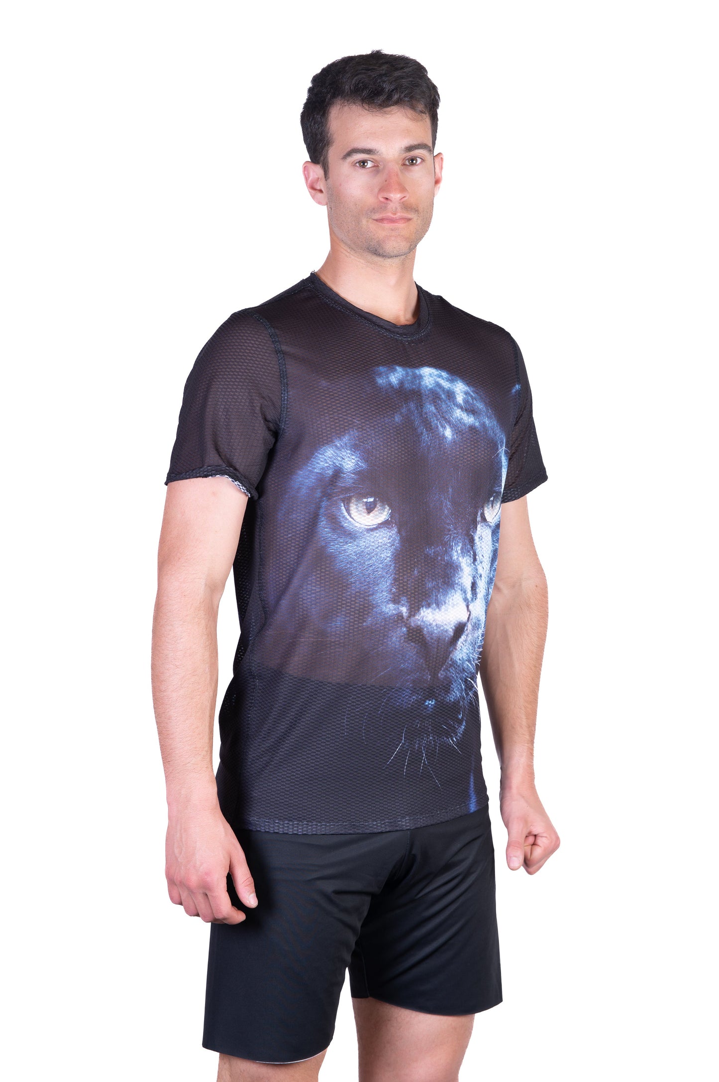 Men's short-sleeved shirt - Panther