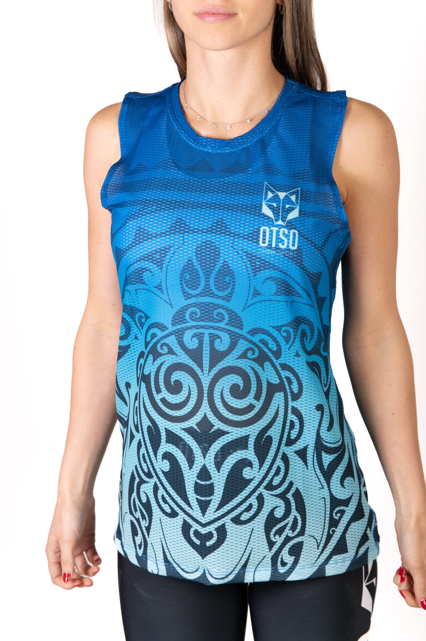 Women's Tank Top - Blue Maori