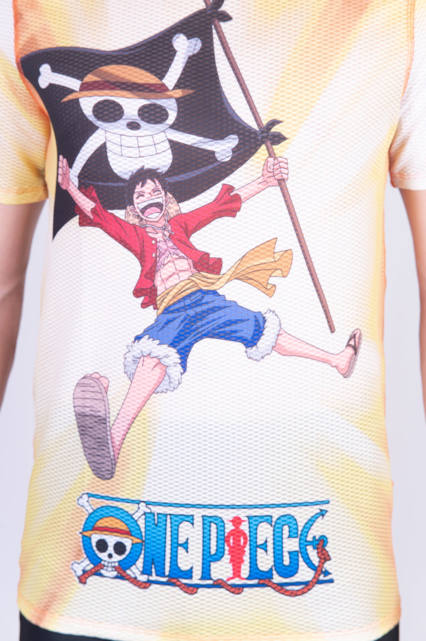 Men's short-sleeve shirt - One Piece Fishman Straw Hat Crew Yellow