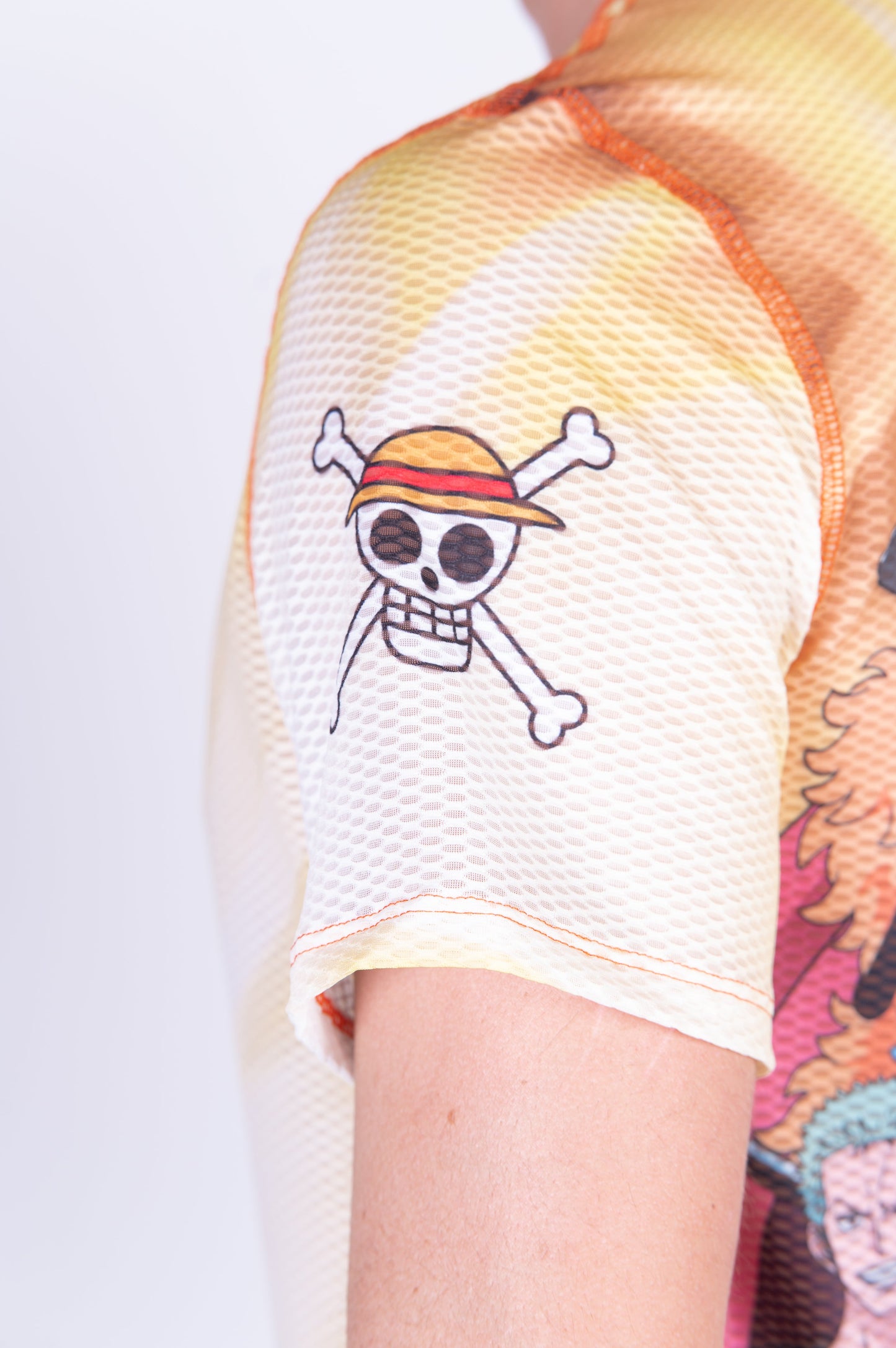 Men's short-sleeve shirt - One Piece Fishman Straw Hat Crew Yellow