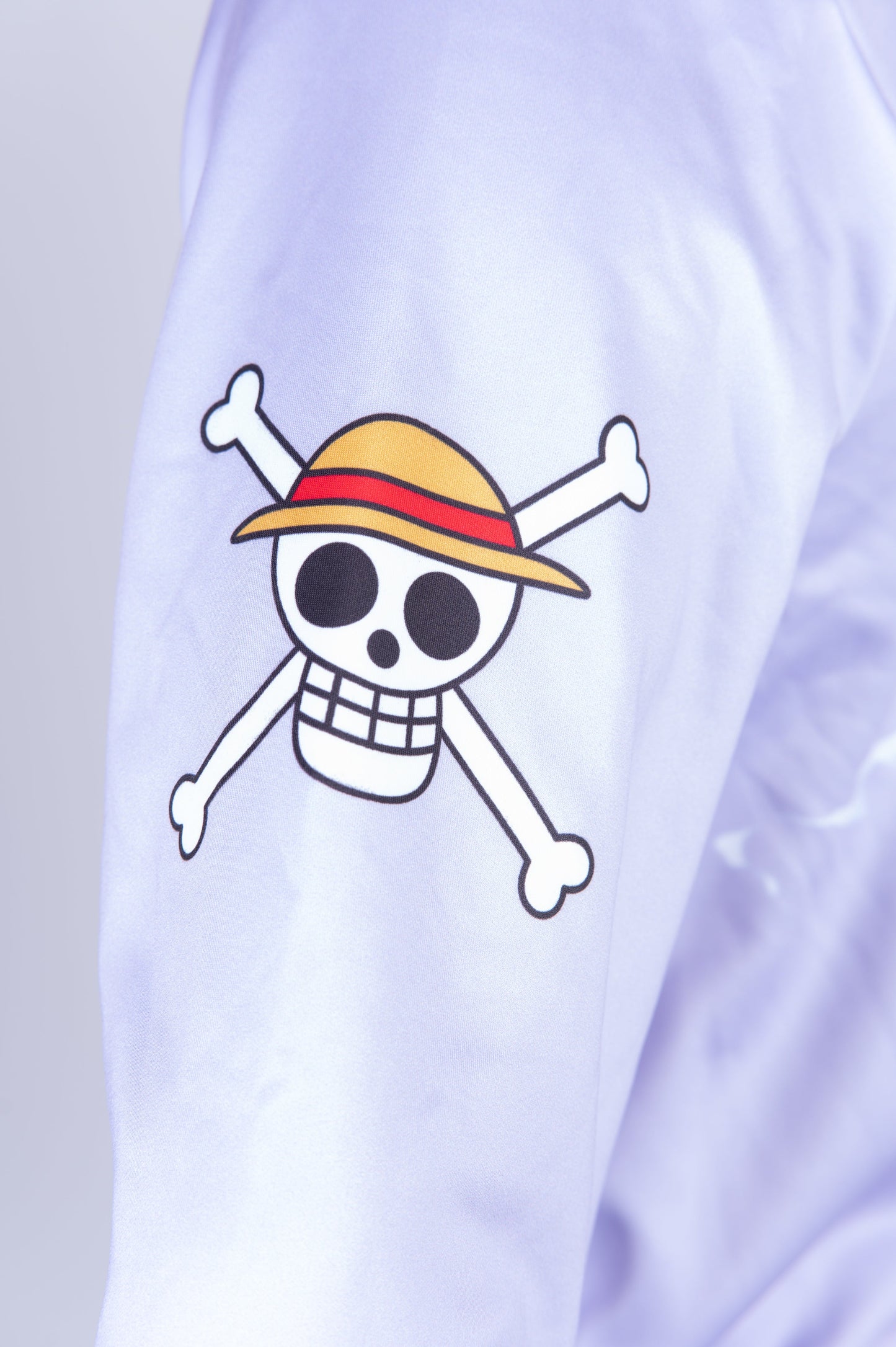 Felpa con cappuccio - One piece cappello di paglia Luffy gear5 viola