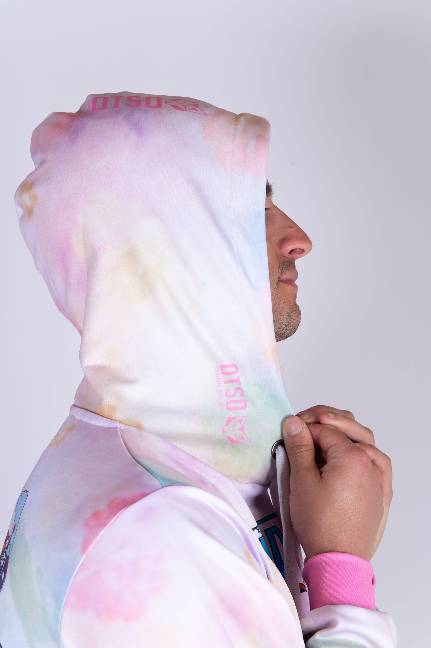 Felpa con cappuccio - One piece cappello di paglia Luffy e la ciurma rosa