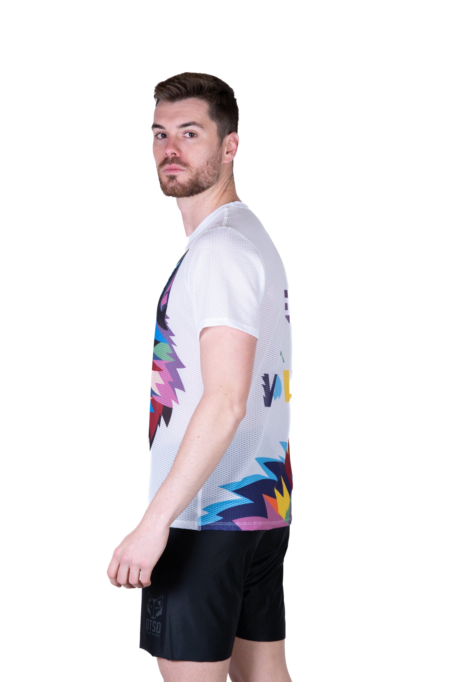 Herren-T-Shirt – Sei ein Wolf