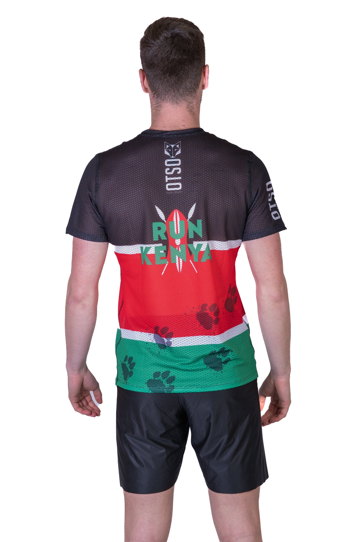 Men's short-sleeve shirt - Run Kenya