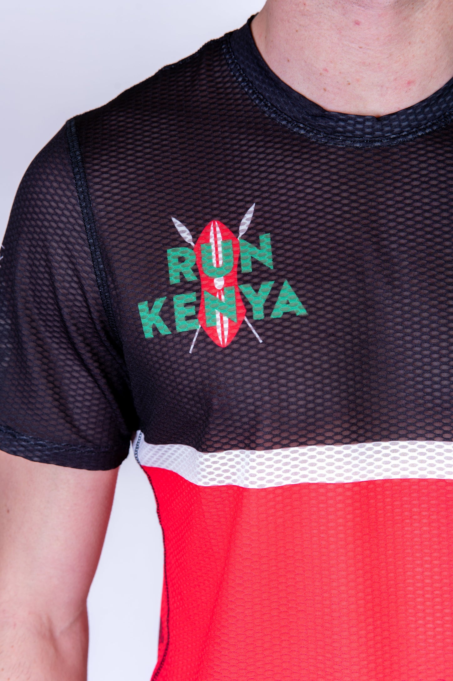Men's short-sleeve shirt - Run Kenya