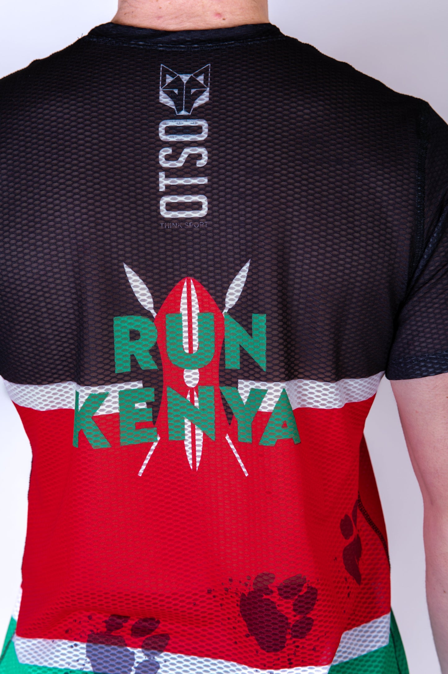Men's short-sleeve shirt - Run Kenya